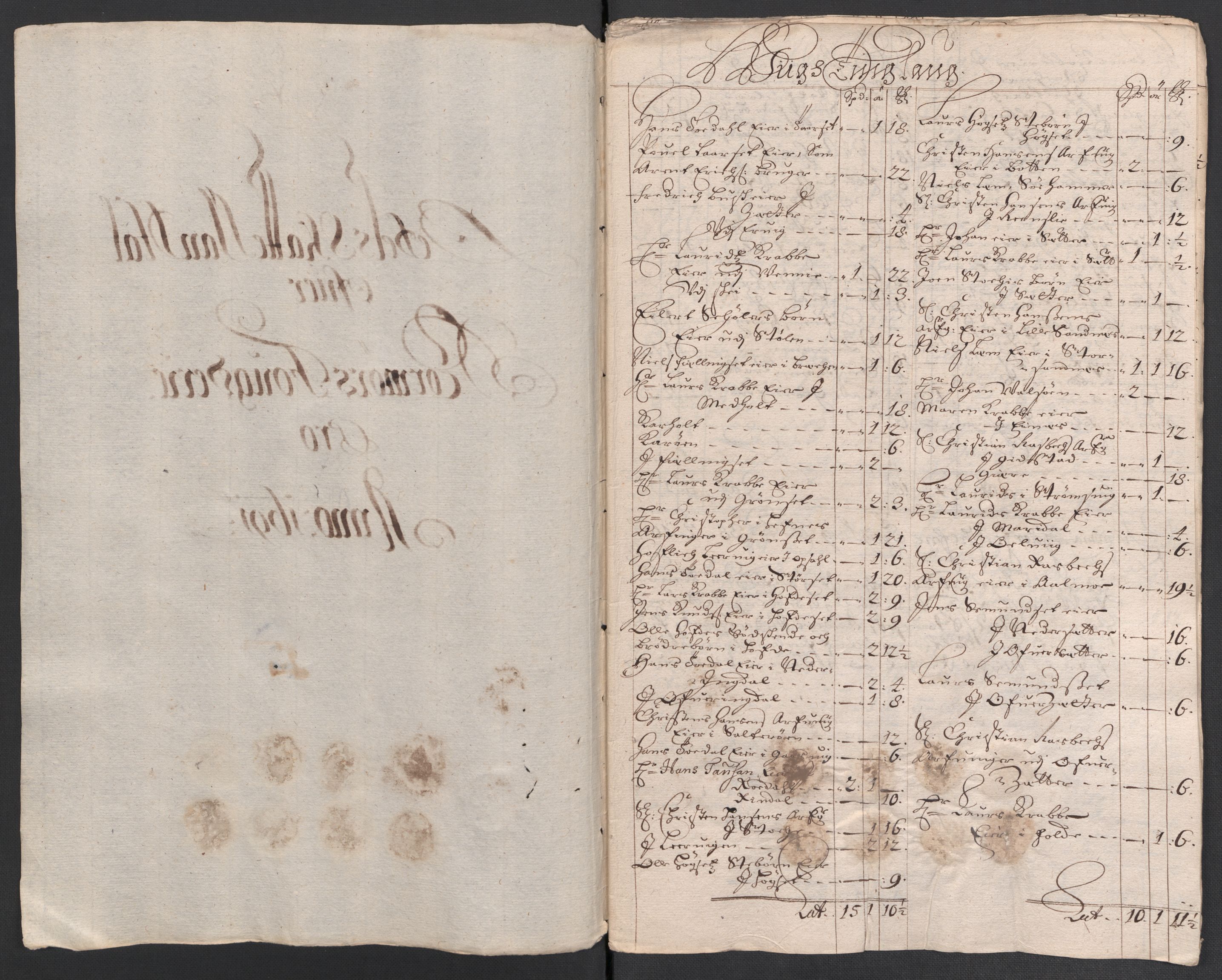 Rentekammeret inntil 1814, Reviderte regnskaper, Fogderegnskap, RA/EA-4092/R56/L3734: Fogderegnskap Nordmøre, 1690-1691, s. 300