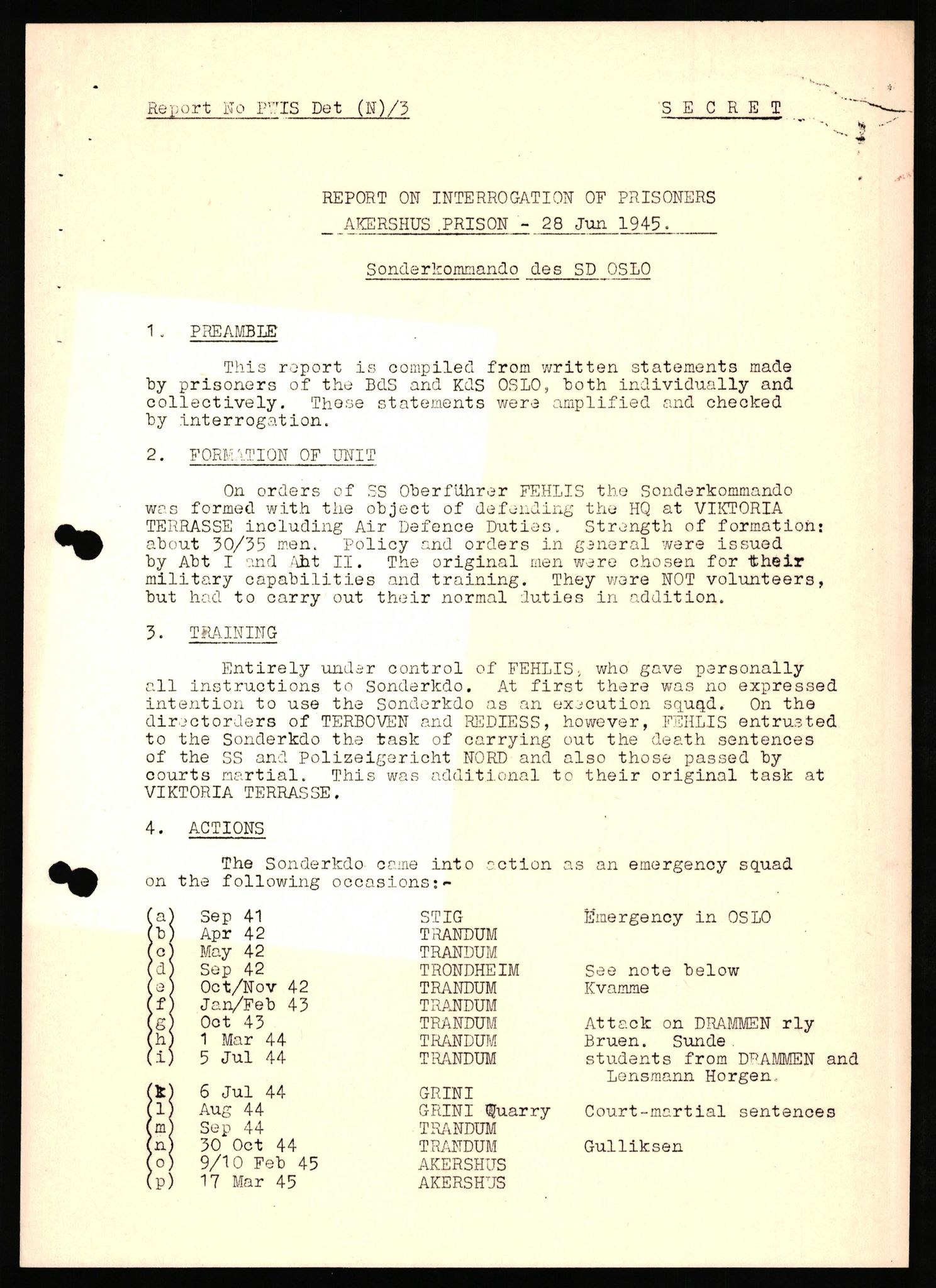 Forsvaret, Forsvarets overkommando II, AV/RA-RAFA-3915/D/Db/L0036: CI Questionaires. Tyske okkupasjonsstyrker i Norge. Tyskere., 1945-1946, s. 20