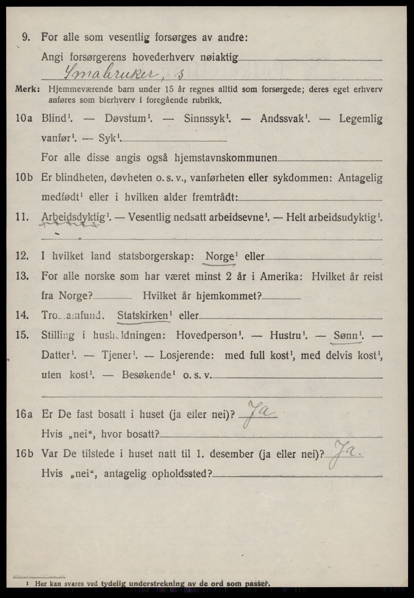 SAT, Folketelling 1920 for 1528 Sykkylven herred, 1920, s. 3044