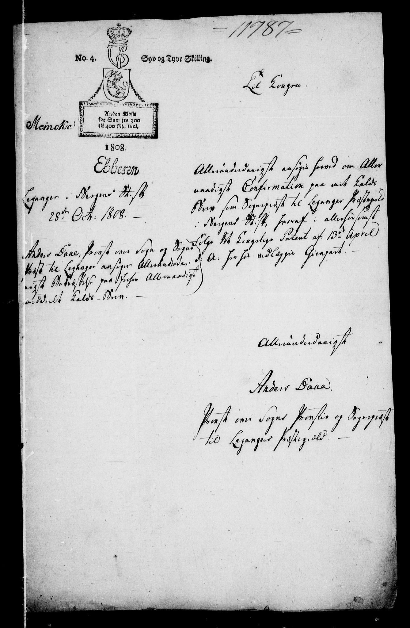Danske Kanselli, Skapsaker, AV/RA-EA-4061/F/L0117: Skap 16, pakke 48-49A, 1622-1808, s. 154