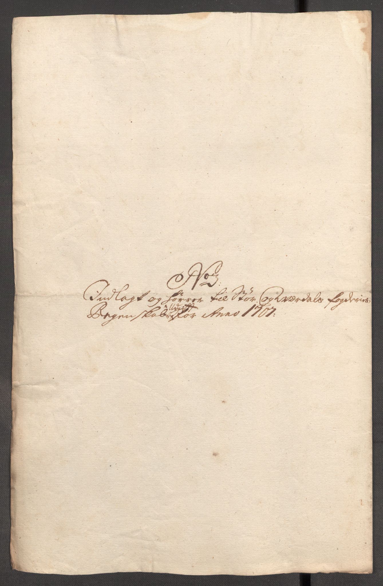 Rentekammeret inntil 1814, Reviderte regnskaper, Fogderegnskap, RA/EA-4092/R62/L4197: Fogderegnskap Stjørdal og Verdal, 1707, s. 202