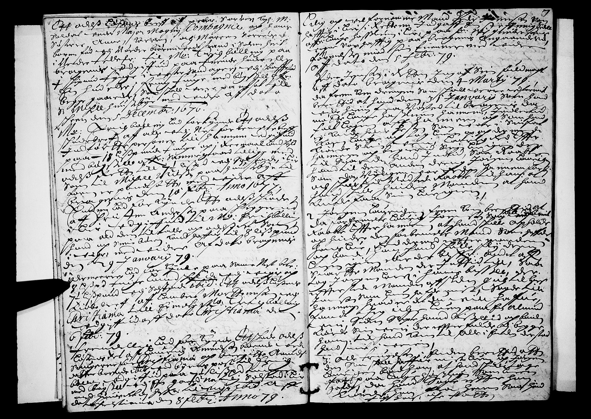 Lier, Røyken og Hurum sorenskriveri, SAKO/A-89/F/Fa/L0020: Tingbok, 1679, s. 7