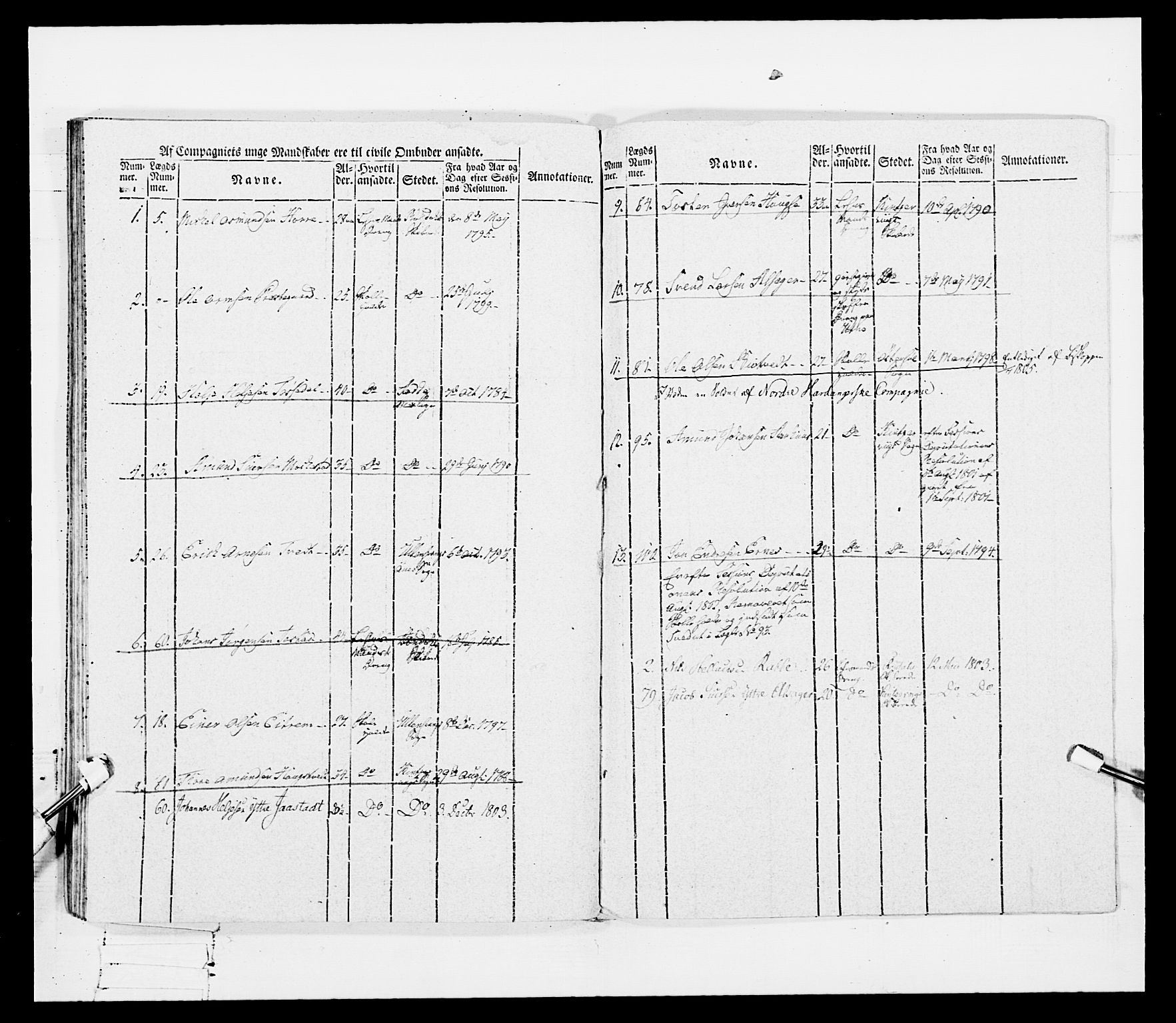 Generalitets- og kommissariatskollegiet, Det kongelige norske kommissariatskollegium, AV/RA-EA-5420/E/Eh/L0097: Bergenhusiske nasjonale infanteriregiment, 1803-1807, s. 186