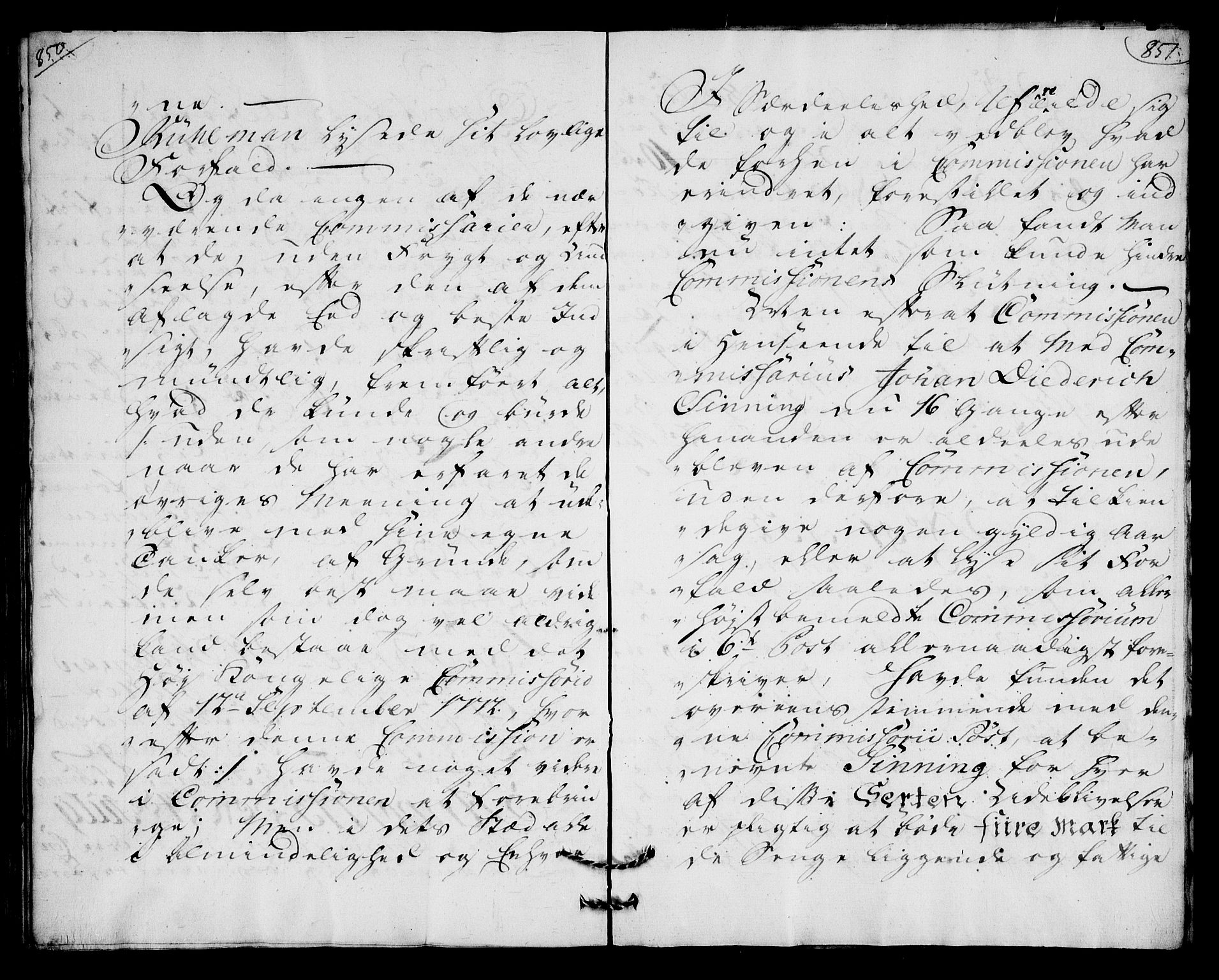 Danske Kanselli, Skapsaker, AV/RA-EA-4061/F/L0122: Skap 16, pakke 62-63, 1772-1782, s. 433