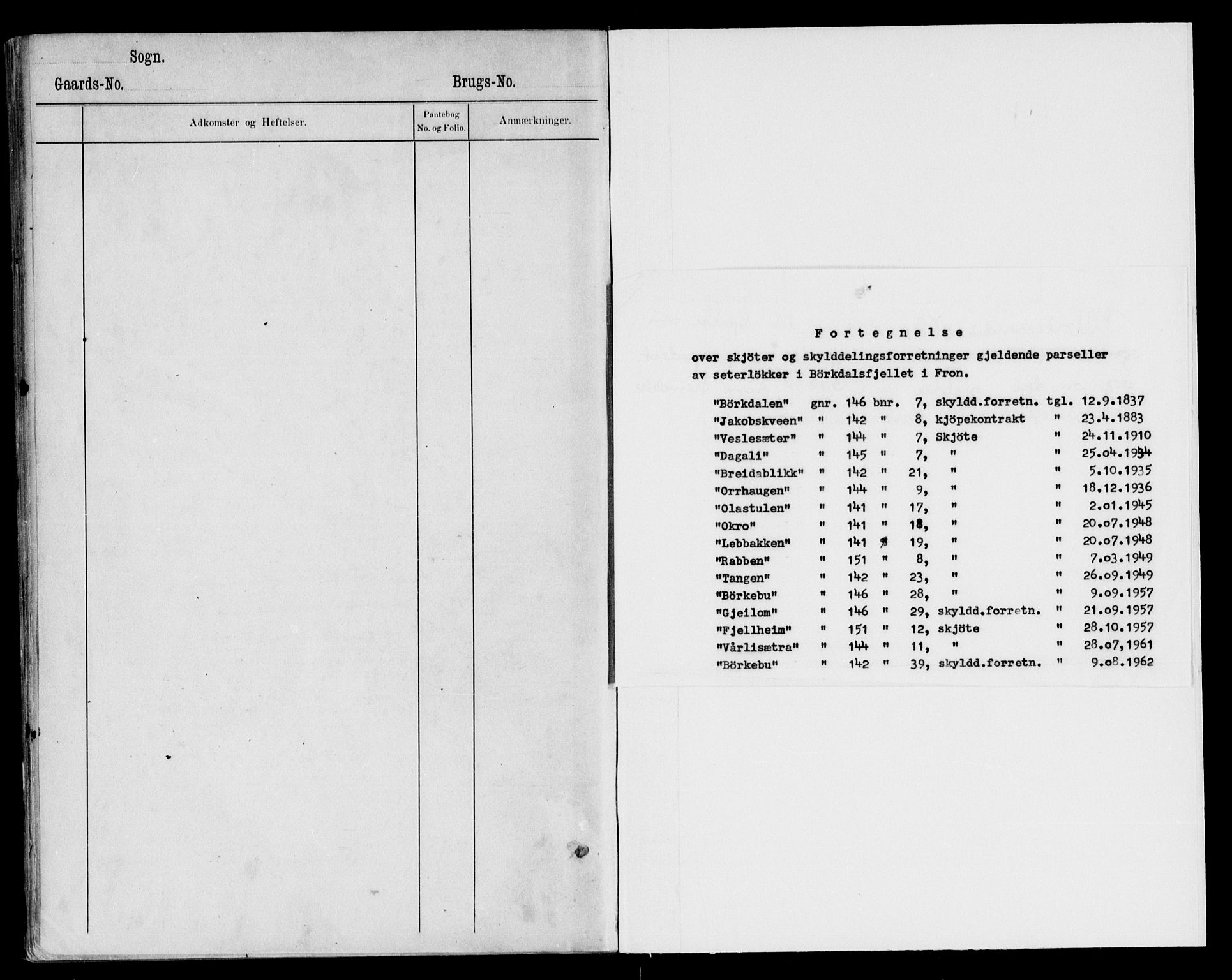 Sør-Gudbrandsdal tingrett, SAH/TING-004/H/Ha/Haj/L0025: Panteregister nr. 3.25, 1889-1955, s. 296