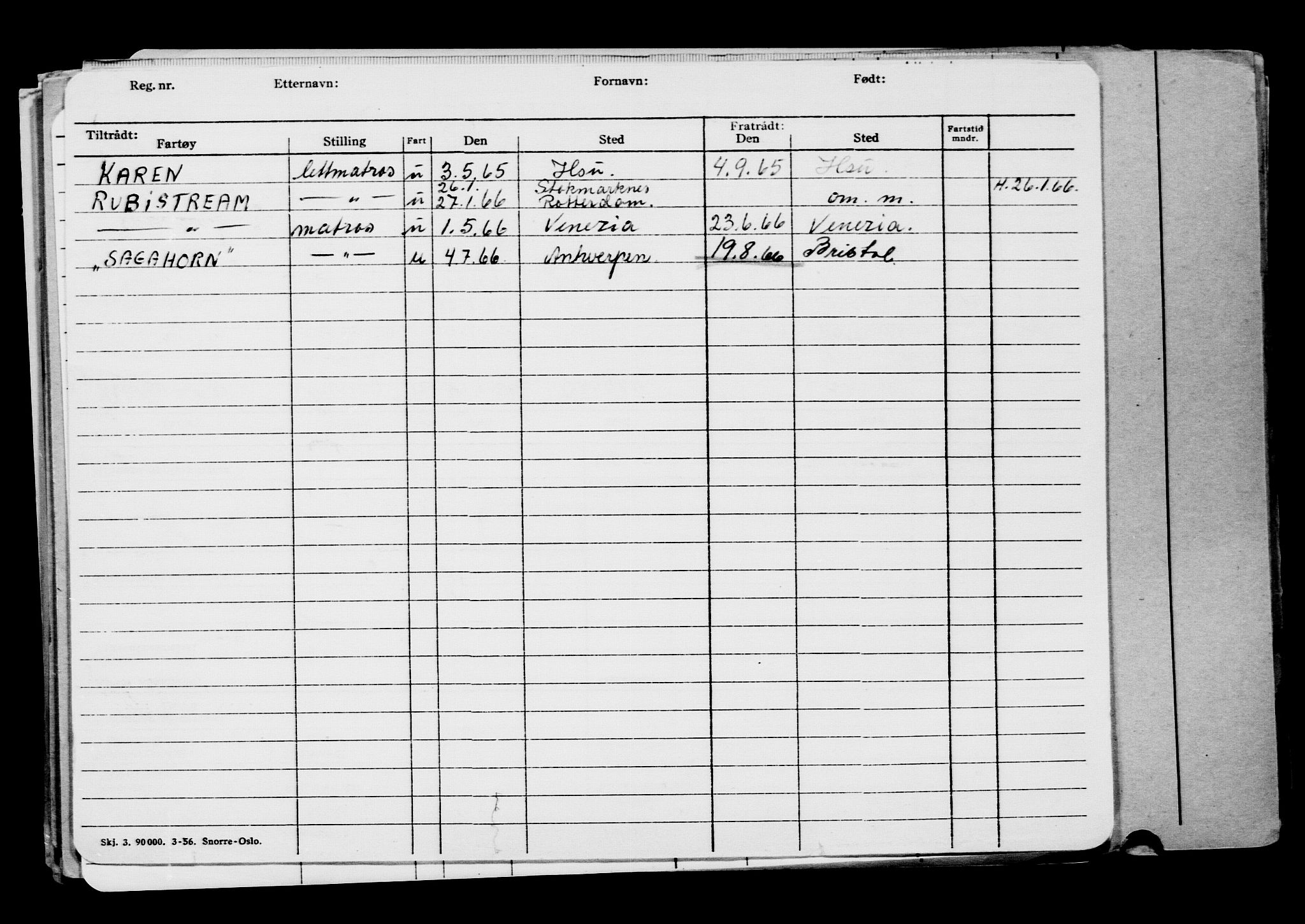 Direktoratet for sjømenn, AV/RA-S-3545/G/Gb/L0163: Hovedkort, 1918, s. 174