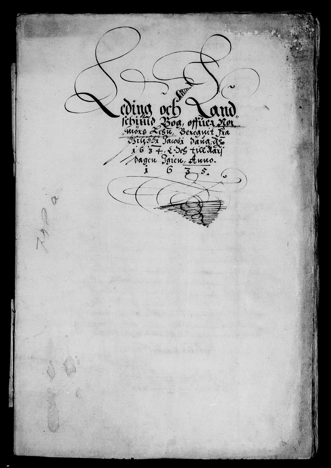 Rentekammeret inntil 1814, Reviderte regnskaper, Lensregnskaper, AV/RA-EA-5023/R/Rb/Rbw/L0054: Trondheim len, 1634-1635
