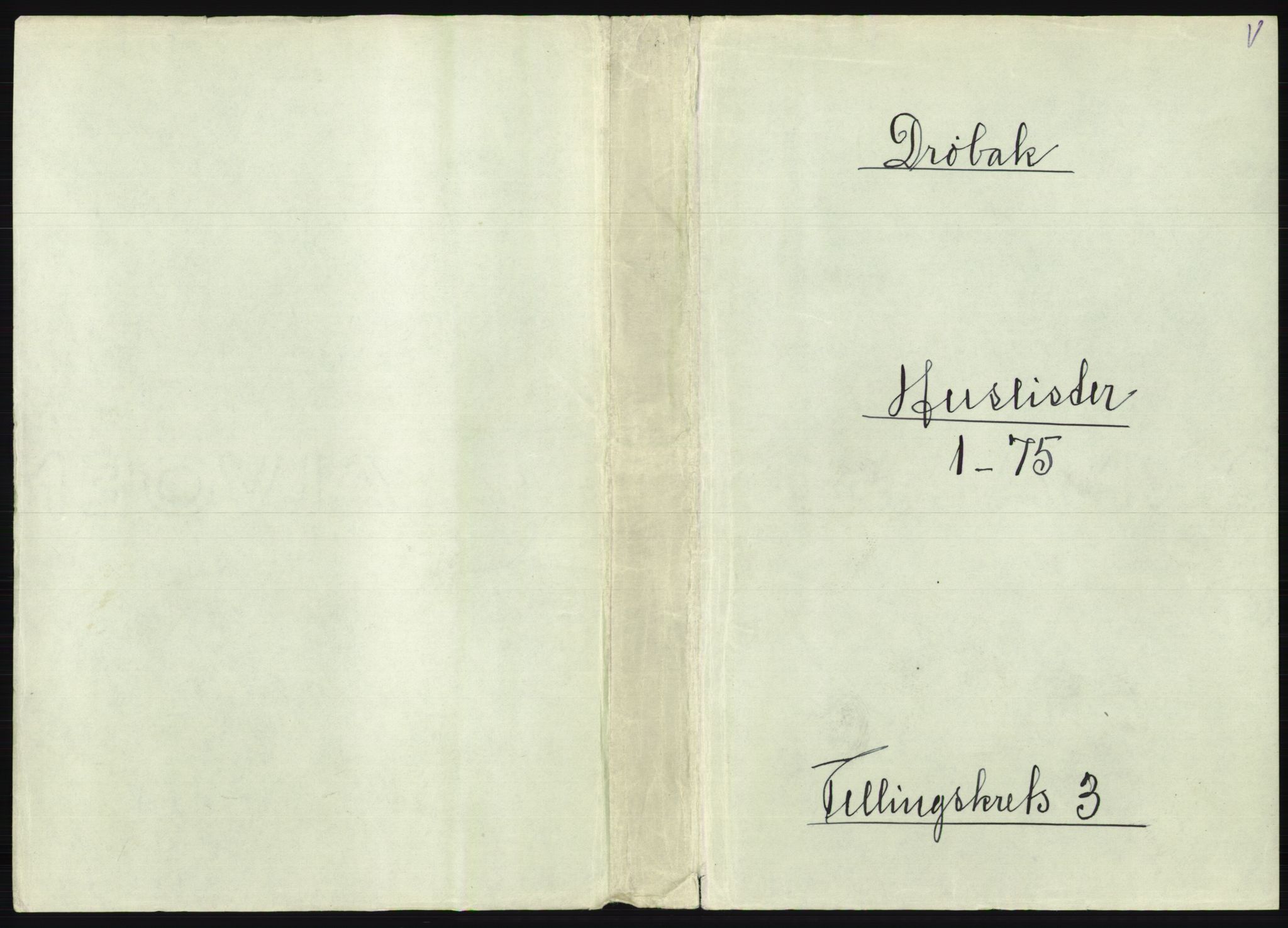 RA, Folketelling 1891 for 0203 Drøbak kjøpstad, 1891, s. 321