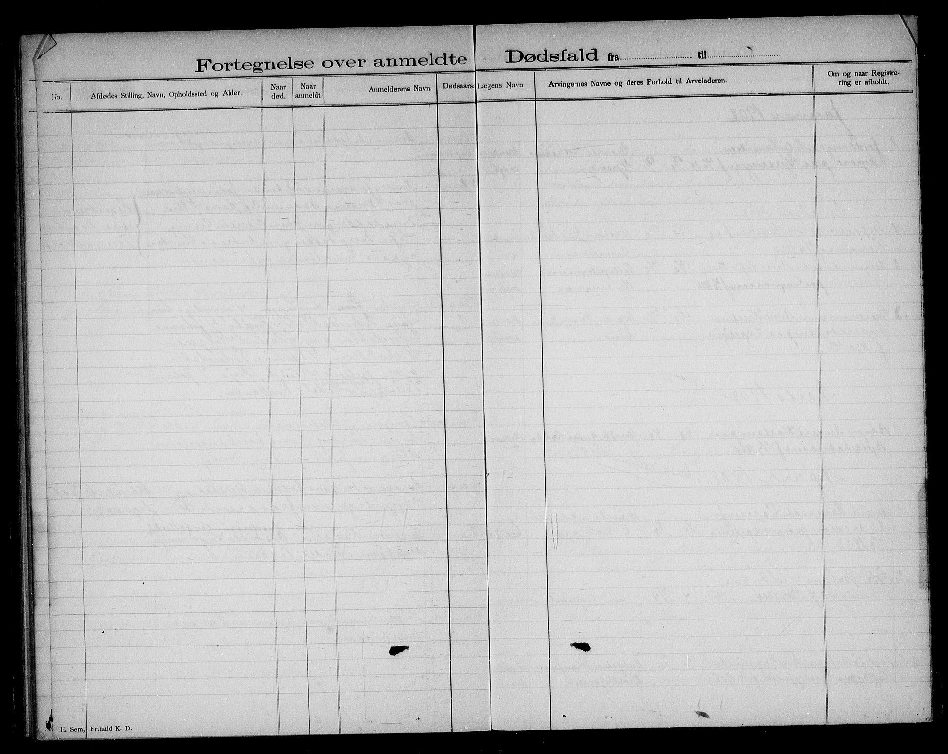 Aremark lensmannskontor, AV/SAO-A-10631/H/Ha/L0002: Dødsfallsprotokoll, 1896-1909