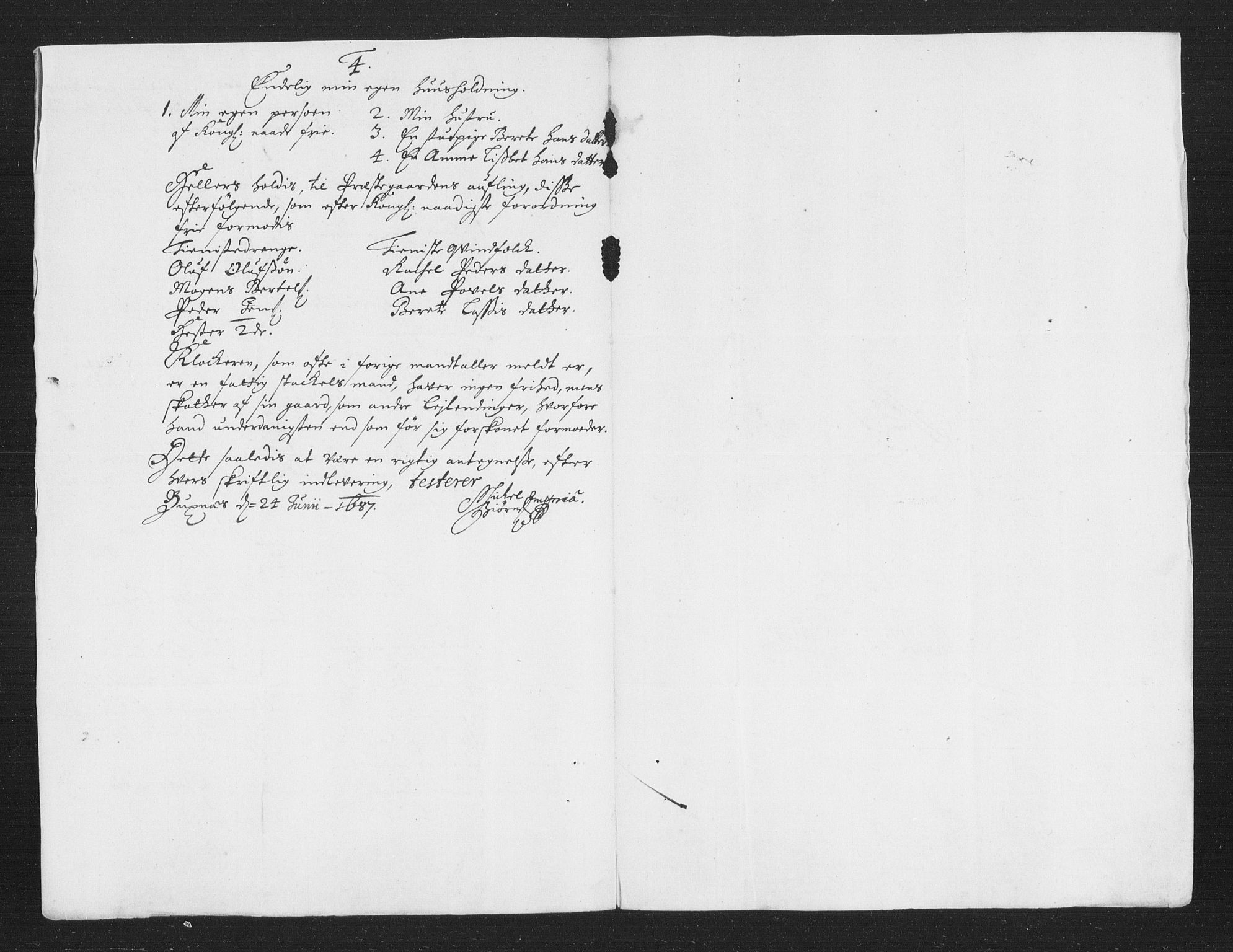 Rentekammeret inntil 1814, Reviderte regnskaper, Stiftamtstueregnskaper, Trondheim stiftamt og Nordland amt, AV/RA-EA-6044/R/Rh/L0010: Nordland amt, 1687