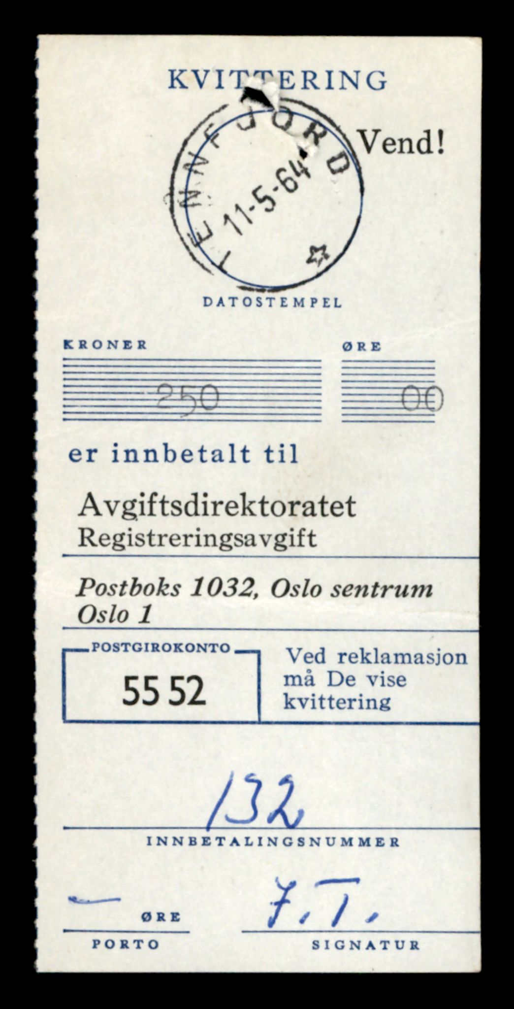 Møre og Romsdal vegkontor - Ålesund trafikkstasjon, AV/SAT-A-4099/F/Fe/L0047: Registreringskort for kjøretøy T 14580 - T 14720, 1927-1998, s. 2167