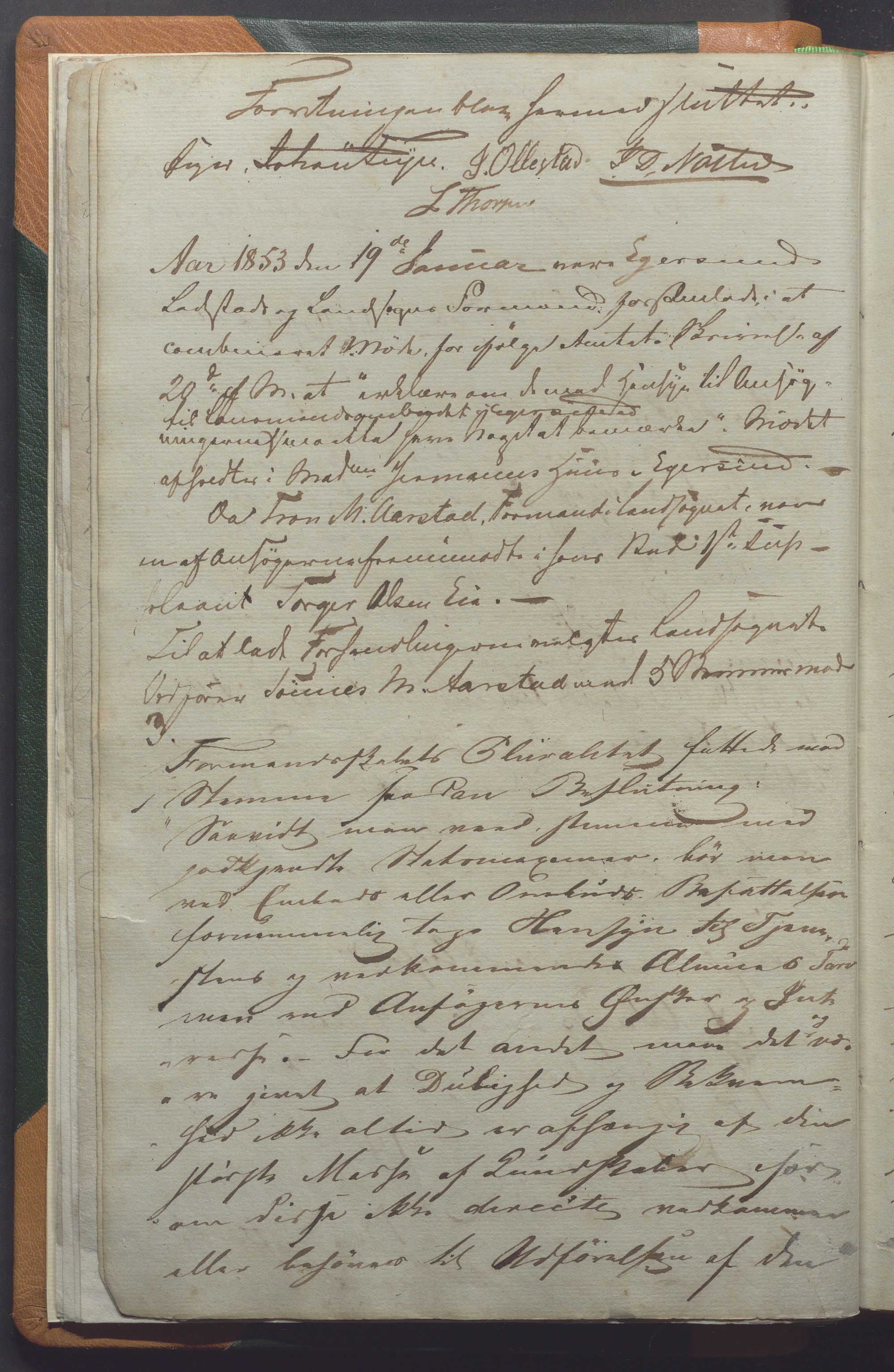 Egersund kommune (Ladested) - Formannskapet, IKAR/K-100502/A/L0002: Forhandlingsprotokoll, 1852-1862, s. 12b