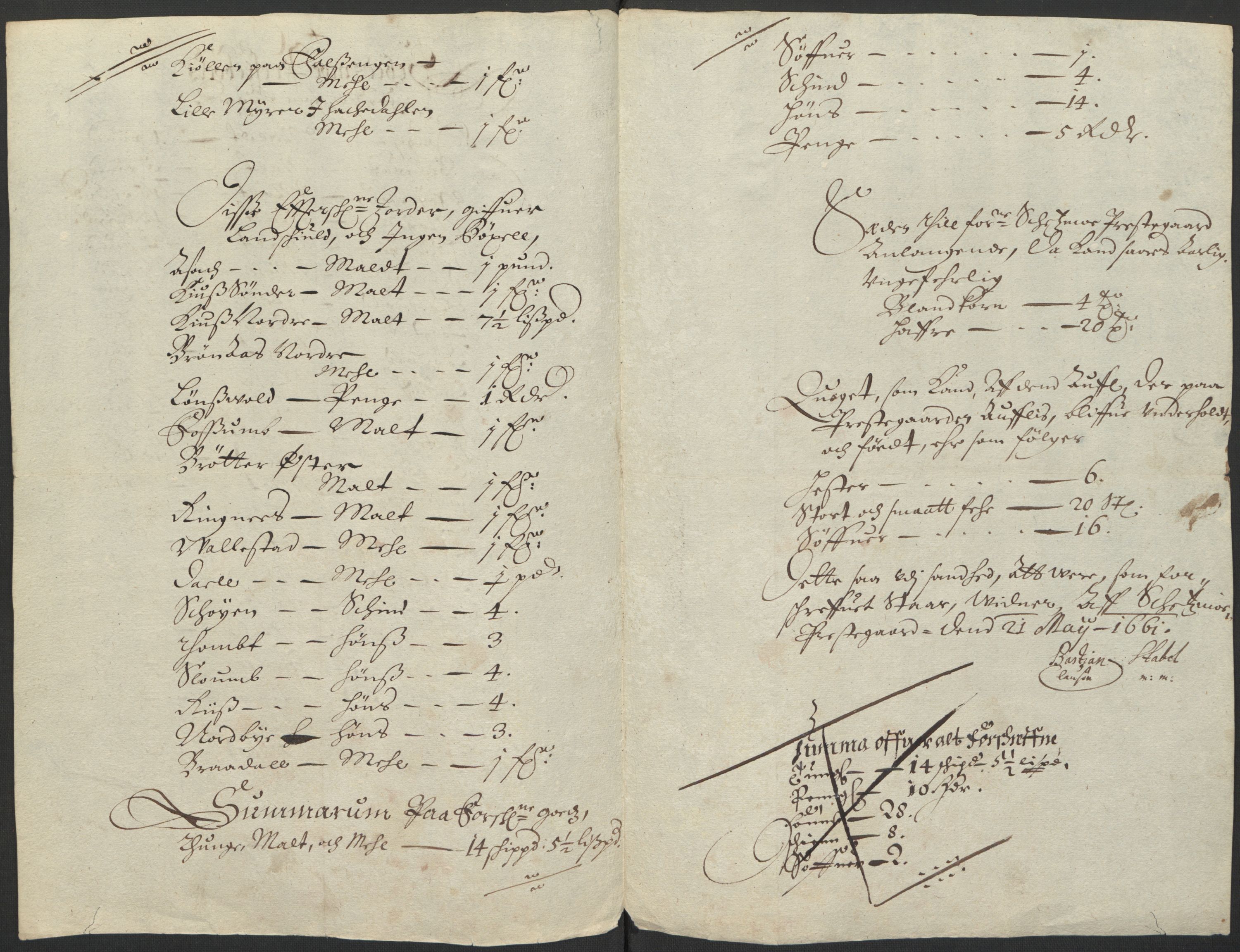 Rentekammeret inntil 1814, Realistisk ordnet avdeling, RA/EA-4070/L/L0007/0001: Kristiania lagdømme: / Jordebøker over prestebolene, 1661