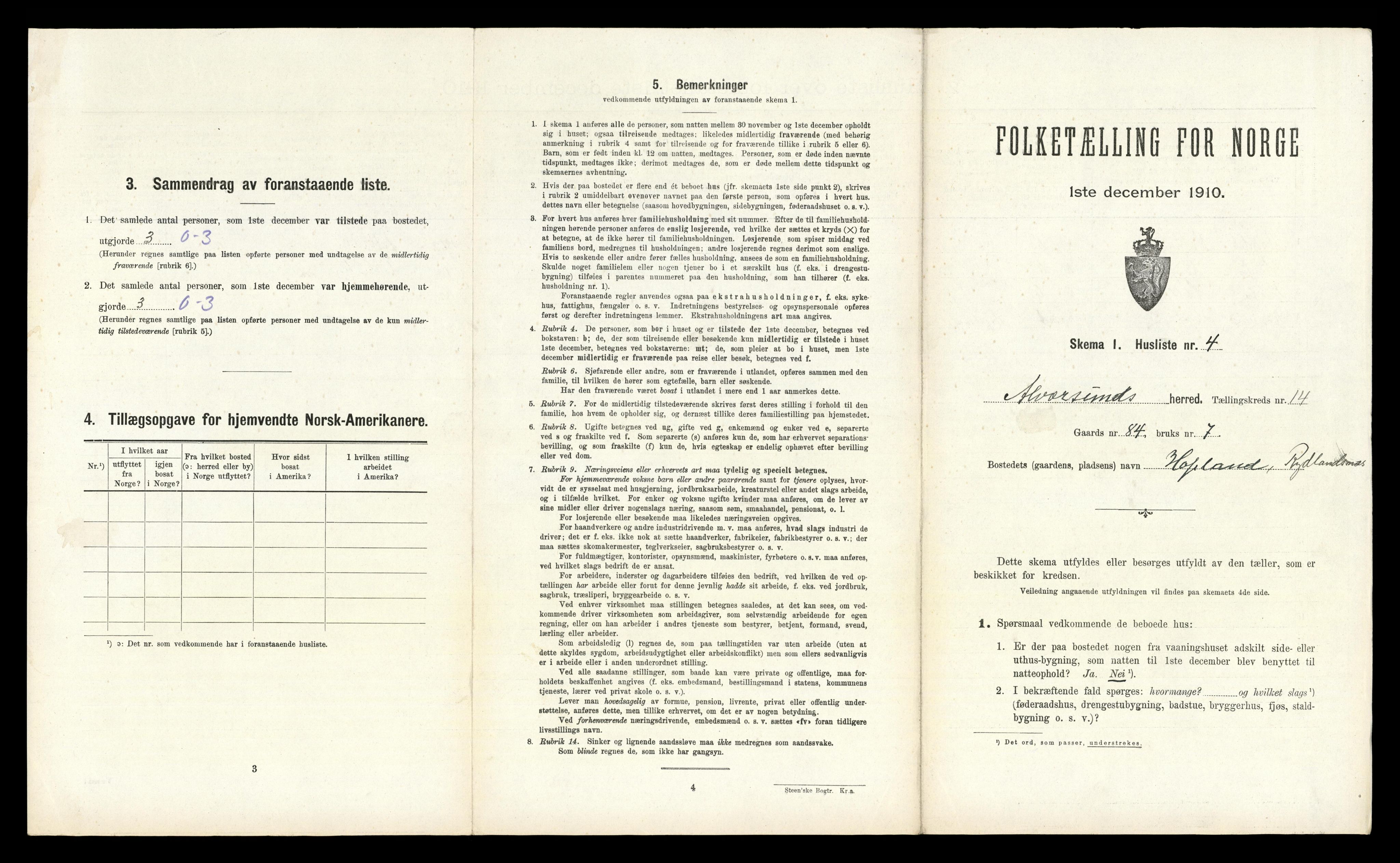 RA, Folketelling 1910 for 1257 Alversund herred, 1910, s. 994