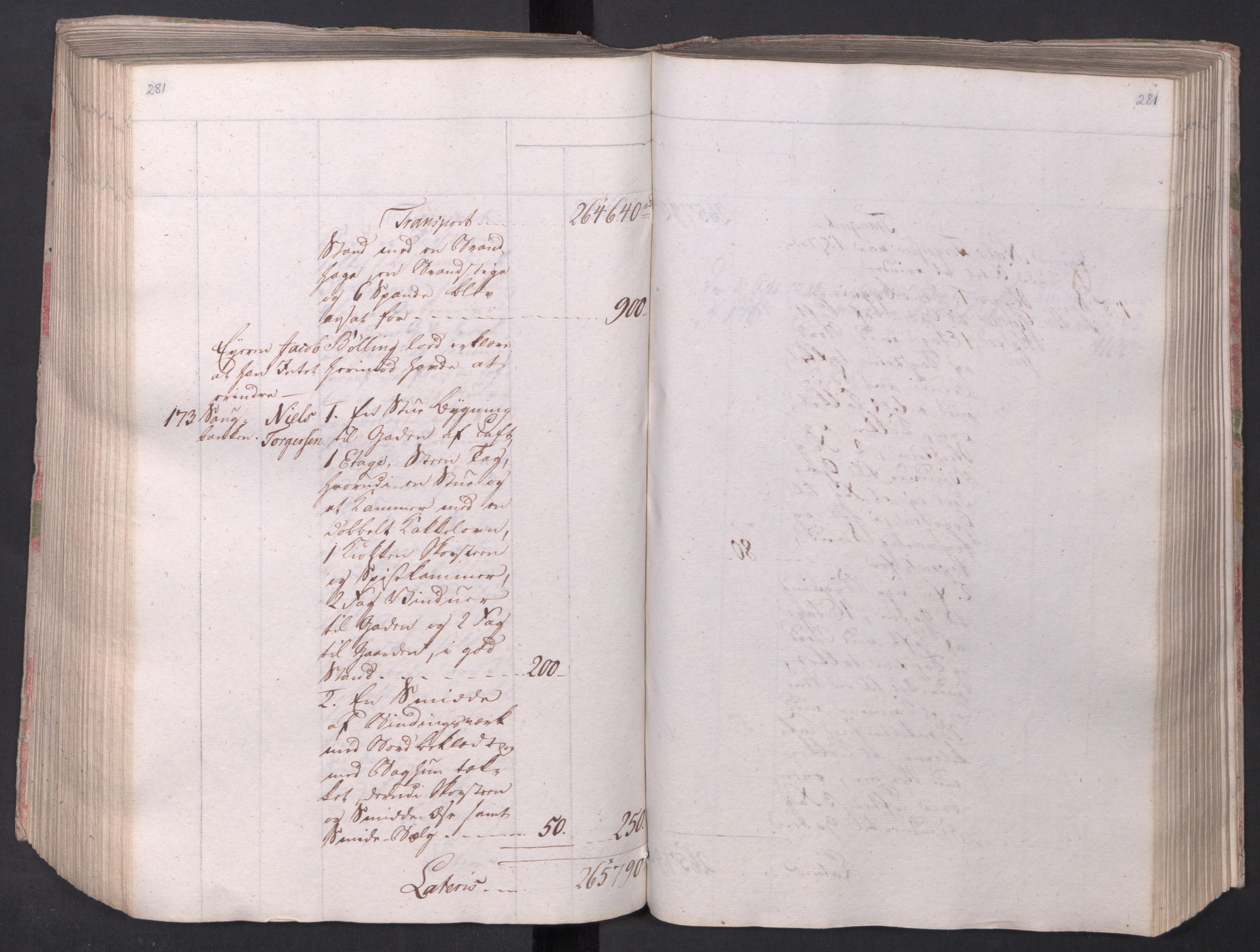 Kristiania stiftamt, AV/SAO-A-10386/I/Ia/L0015: Branntakster, 1797, s. 281
