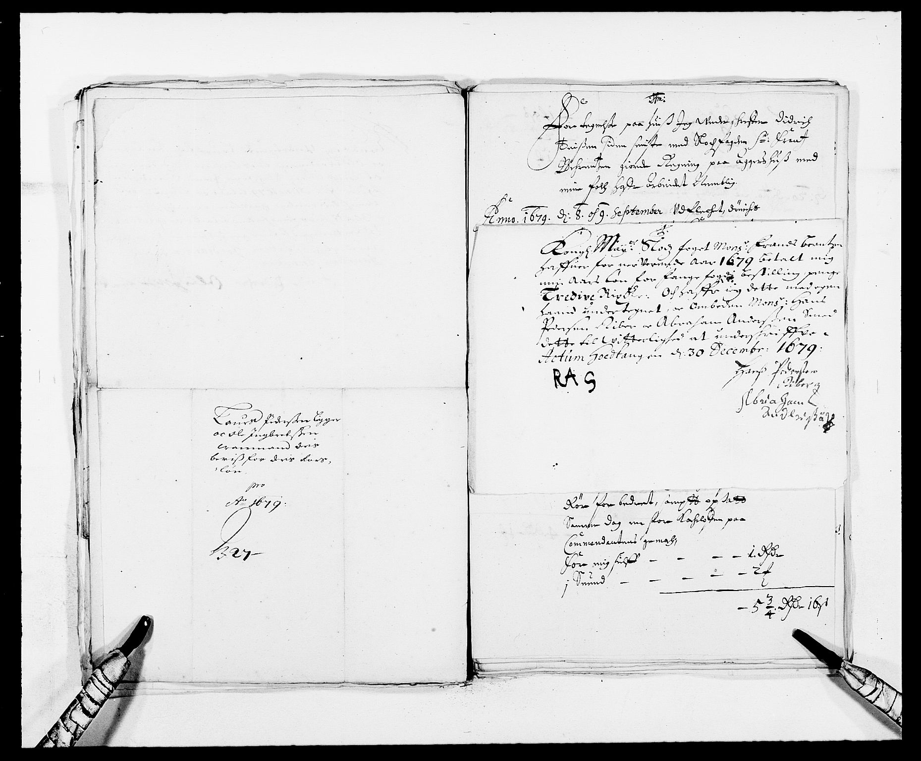 Rentekammeret inntil 1814, Reviderte regnskaper, Fogderegnskap, AV/RA-EA-4092/R08/L0418: Fogderegnskap Aker, 1678-1681, s. 43