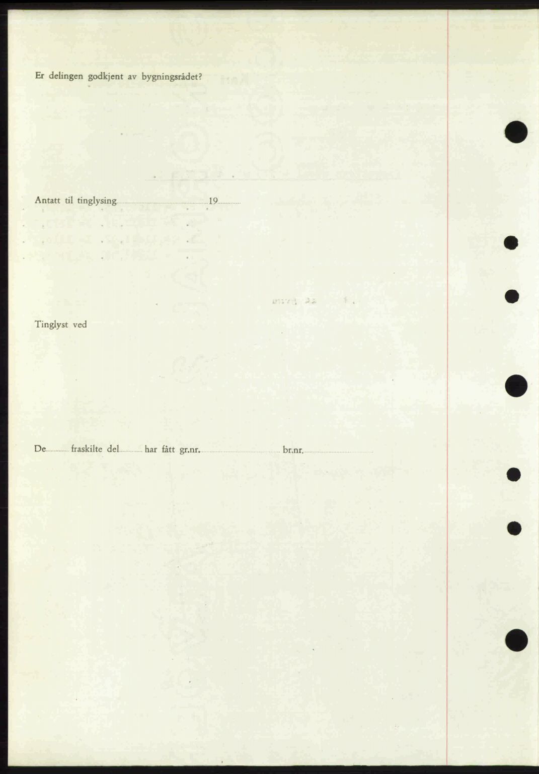 Nordre Sunnmøre sorenskriveri, AV/SAT-A-0006/1/2/2C/2Ca: Pantebok nr. A32, 1949-1949, Dagboknr: 2049/1949