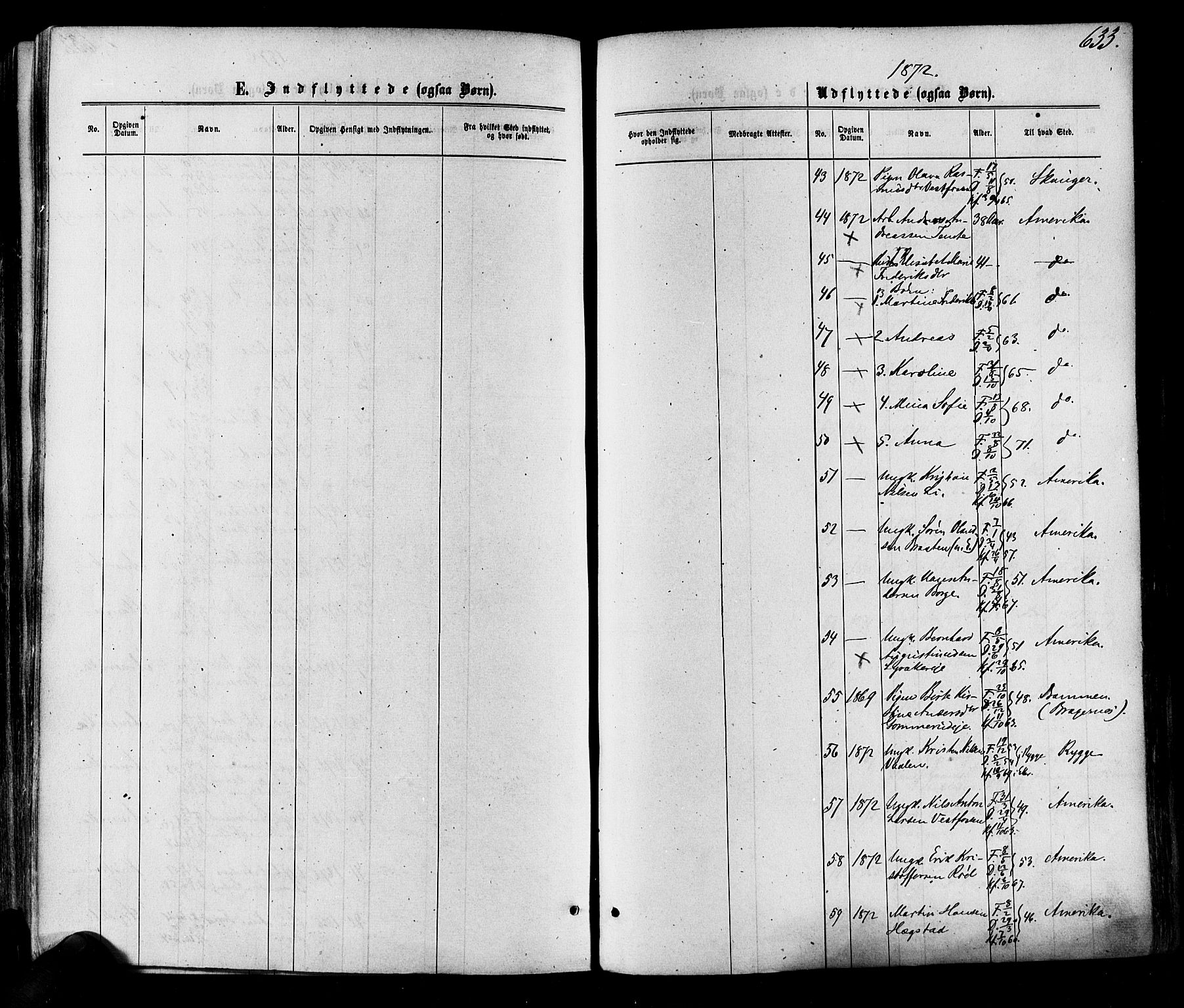 Eiker kirkebøker, AV/SAKO-A-4/F/Fa/L0017: Ministerialbok nr. I 17, 1869-1877, s. 633