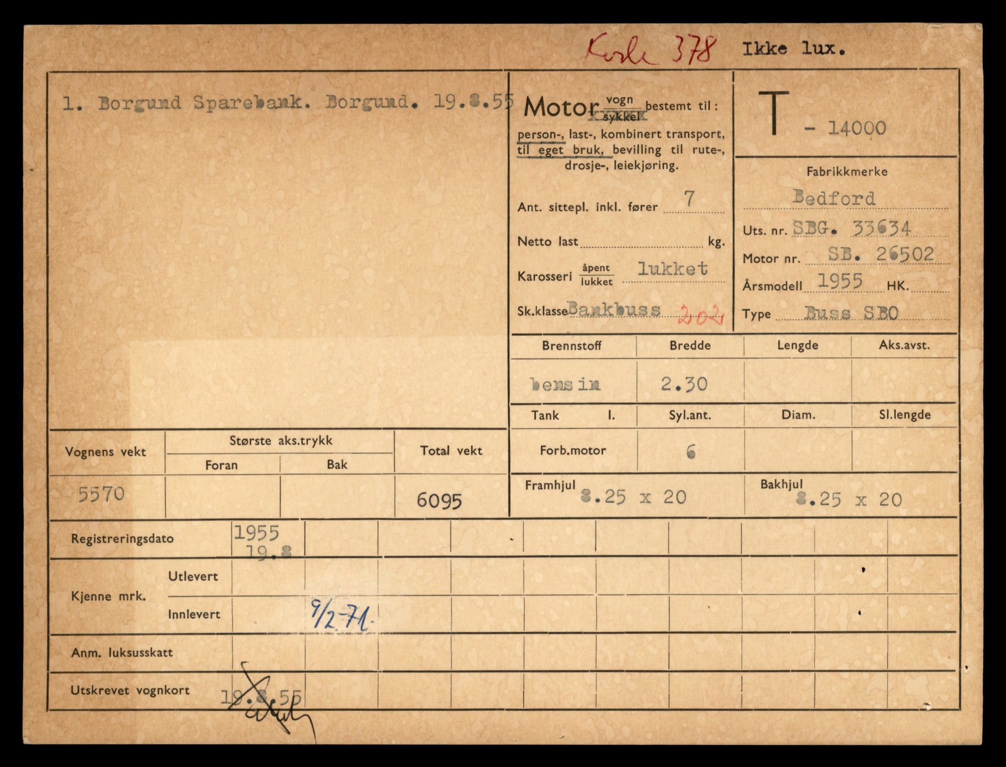 Møre og Romsdal vegkontor - Ålesund trafikkstasjon, AV/SAT-A-4099/F/Fe/L0042: Registreringskort for kjøretøy T 13906 - T 14079, 1927-1998, s. 1245