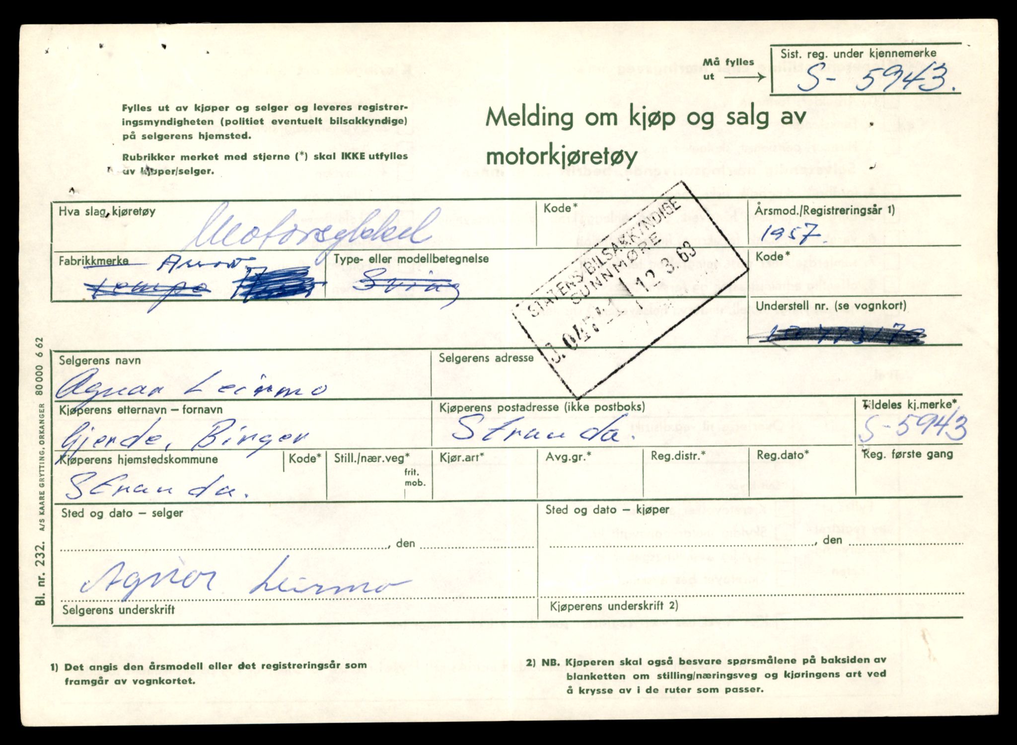 Møre og Romsdal vegkontor - Ålesund trafikkstasjon, SAT/A-4099/F/Fe/L0030: Registreringskort for kjøretøy T 11620 - T 11799, 1927-1998, s. 2549