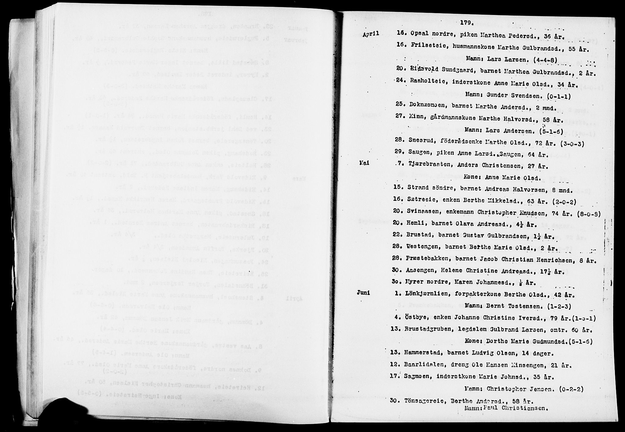Eidsvoll prestekontor Kirkebøker, AV/SAO-A-10888/O/Oa/L0005: Annen kirkebok nr. 5, 1815-1865, s. 179