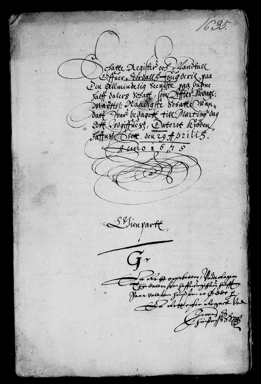 Rentekammeret inntil 1814, Reviderte regnskaper, Lensregnskaper, RA/EA-5023/R/Rb/Rbw/L0058: Trondheim len, 1635-1637