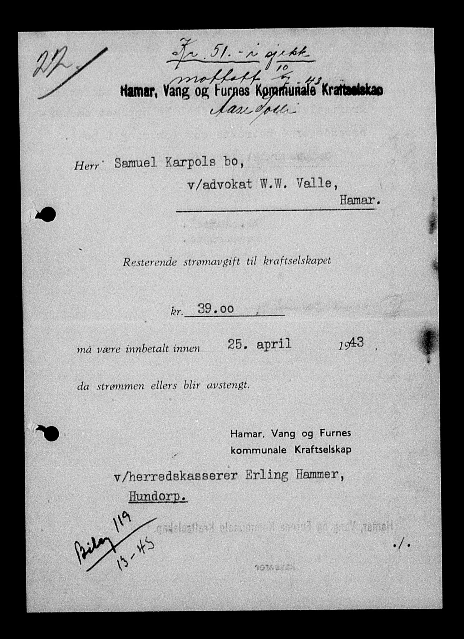 Justisdepartementet, Tilbakeføringskontoret for inndratte formuer, AV/RA-S-1564/H/Hc/Hcc/L0949: --, 1945-1947, s. 542