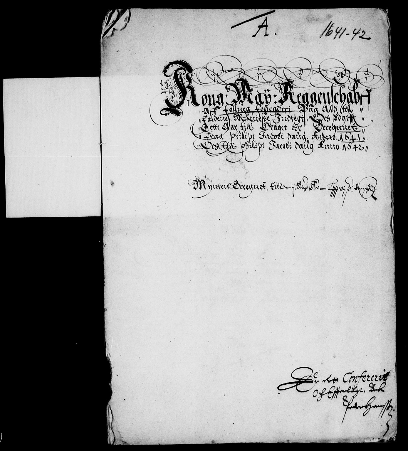 Rentekammeret inntil 1814, Reviderte regnskaper, Lensregnskaper, RA/EA-5023/R/Rb/Rba/L0156: Akershus len, 1638-1642