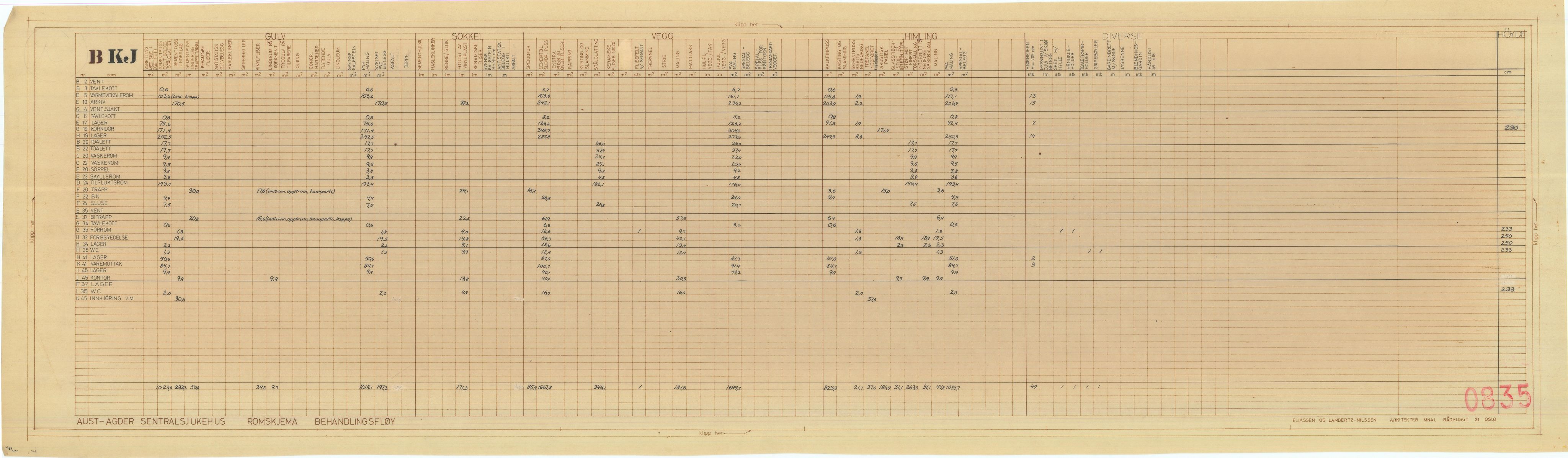 Eliassen og Lambertz-Nilssen Arkitekter, AAKS/PA-2983/T/T02/L0009: Tegningskogger 0835, 1967-1972, s. 68