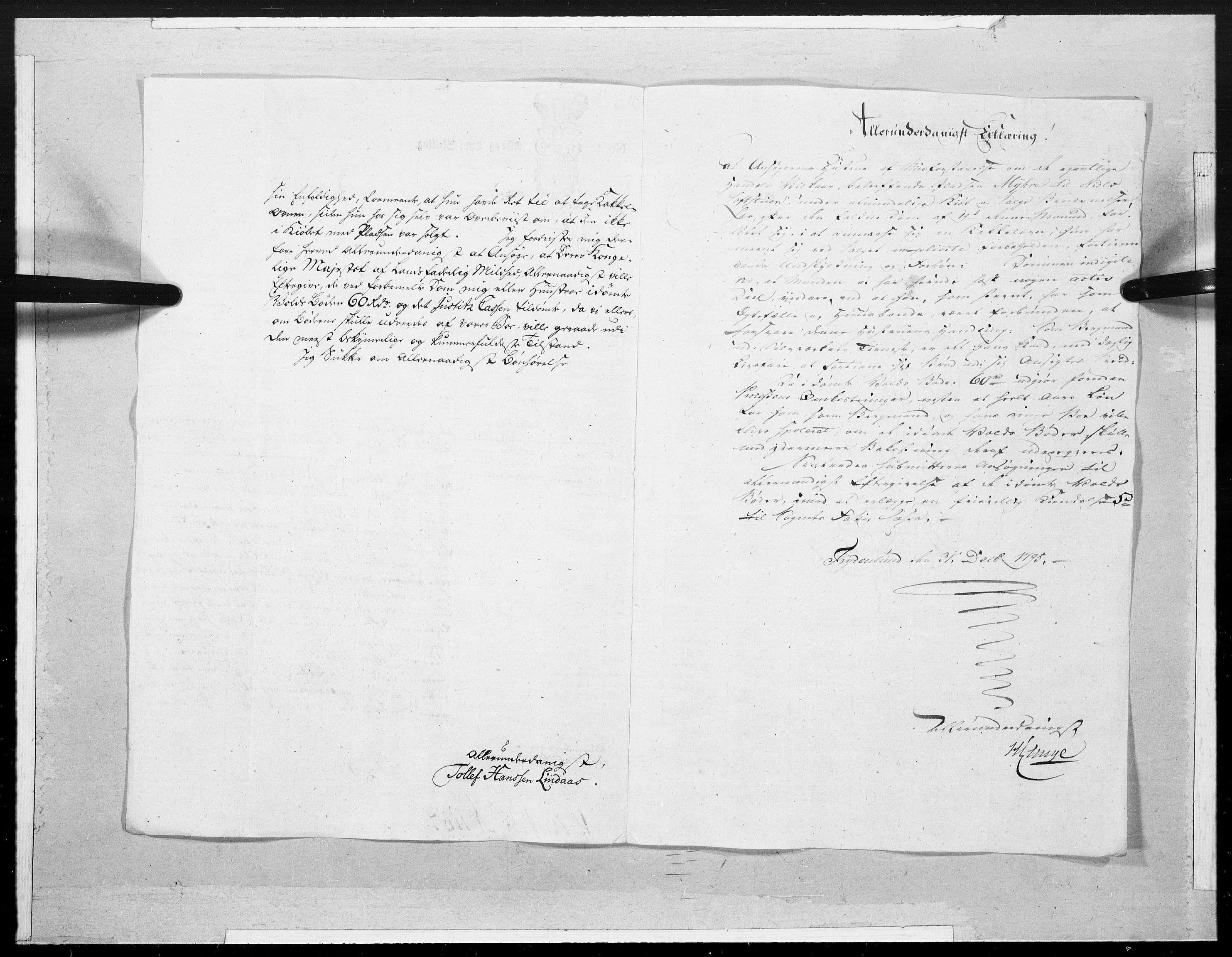 Danske Kanselli 1572-1799, AV/RA-EA-3023/F/Fc/Fcc/Fcca/L0304: Norske innlegg 1572-1799, 1796, s. 369