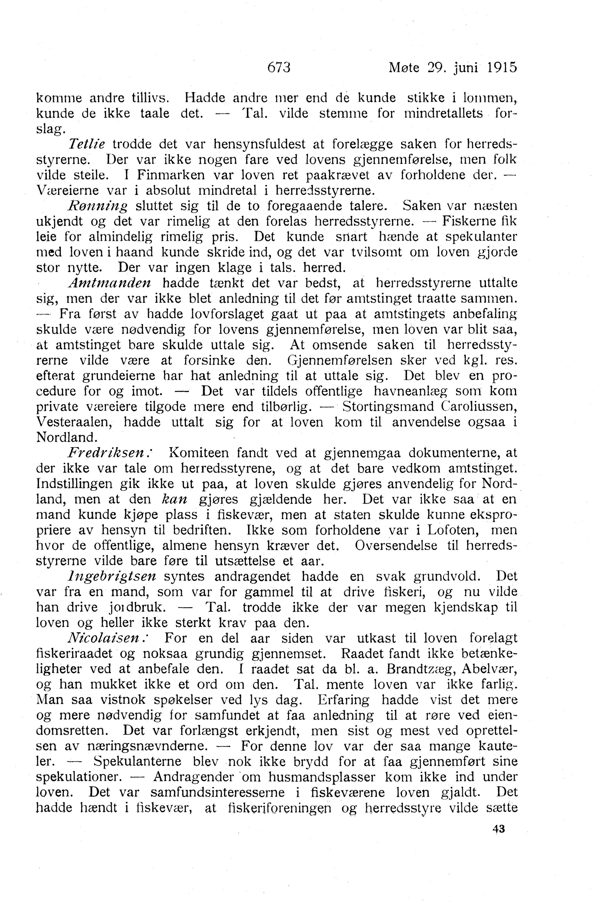 Nordland Fylkeskommune. Fylkestinget, AIN/NFK-17/176/A/Ac/L0041: Fylkestingsforhandlinger 1918, 1918, s. 672