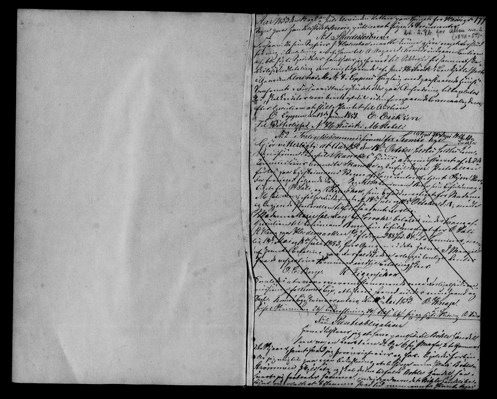 Alta fogderi/sorenskriveri, SATØ/SATØ-5/1/K/Kd/L0006bpantebok: Pantebok nr. 6B, 1853-1859, s. 177