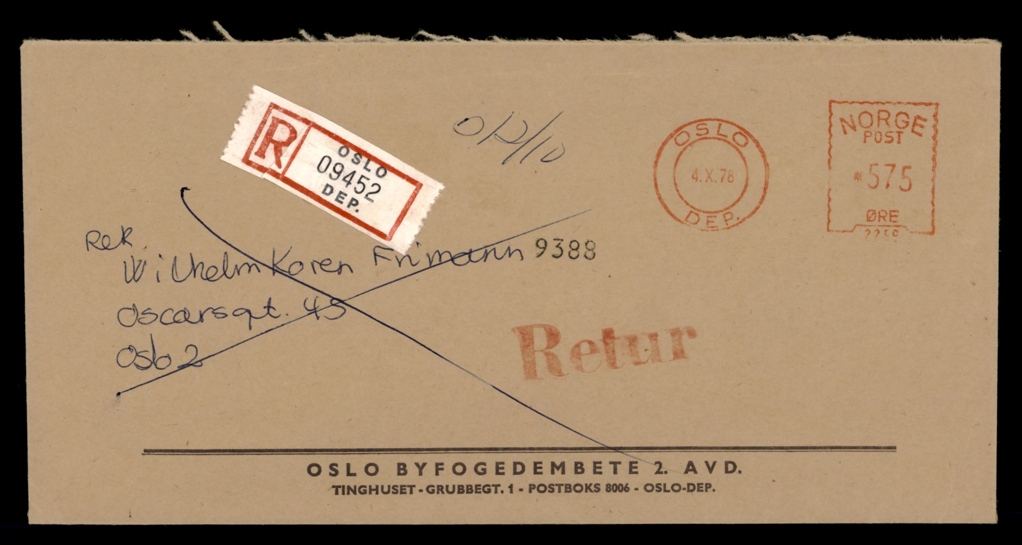 Oslo byfogd, Handelsregisteret, SAT/A-10867/G/Gc/Gca/L0577: Ikke konverterte foretak, Norsk Hv-Norsk Kj, 1890-1990, s. 5