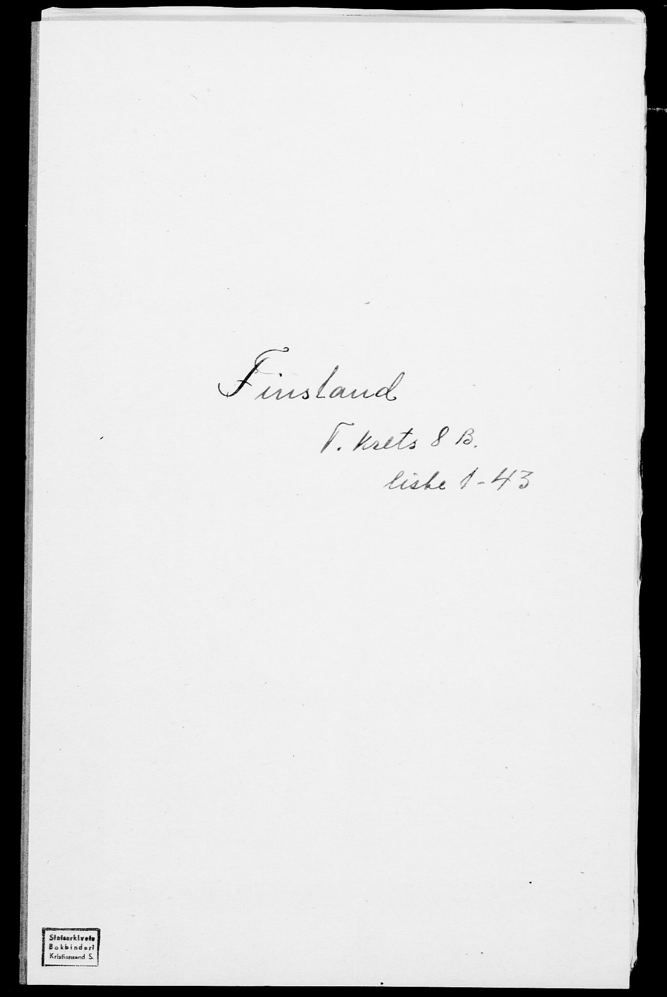 SAK, Folketelling 1875 for 1024P Bjelland prestegjeld, 1875, s. 891