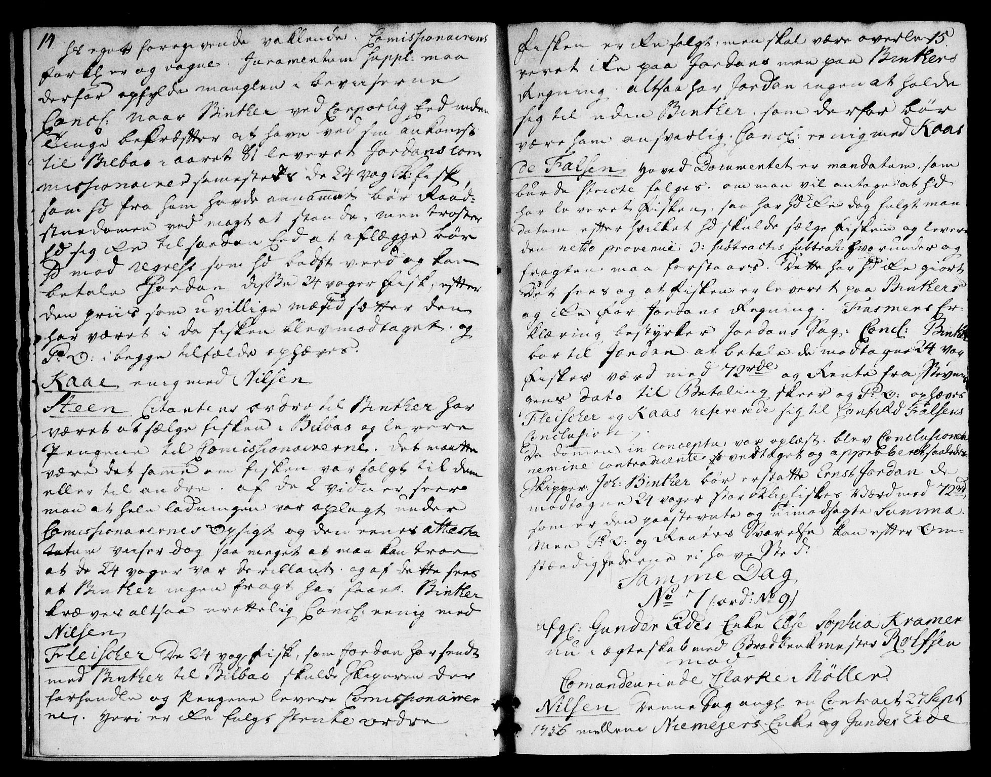Overhoffretten 1667-1797, AV/RA-EA-2884/Ac/L0222: Voteringsprotokoll, 1784, s. 14-15