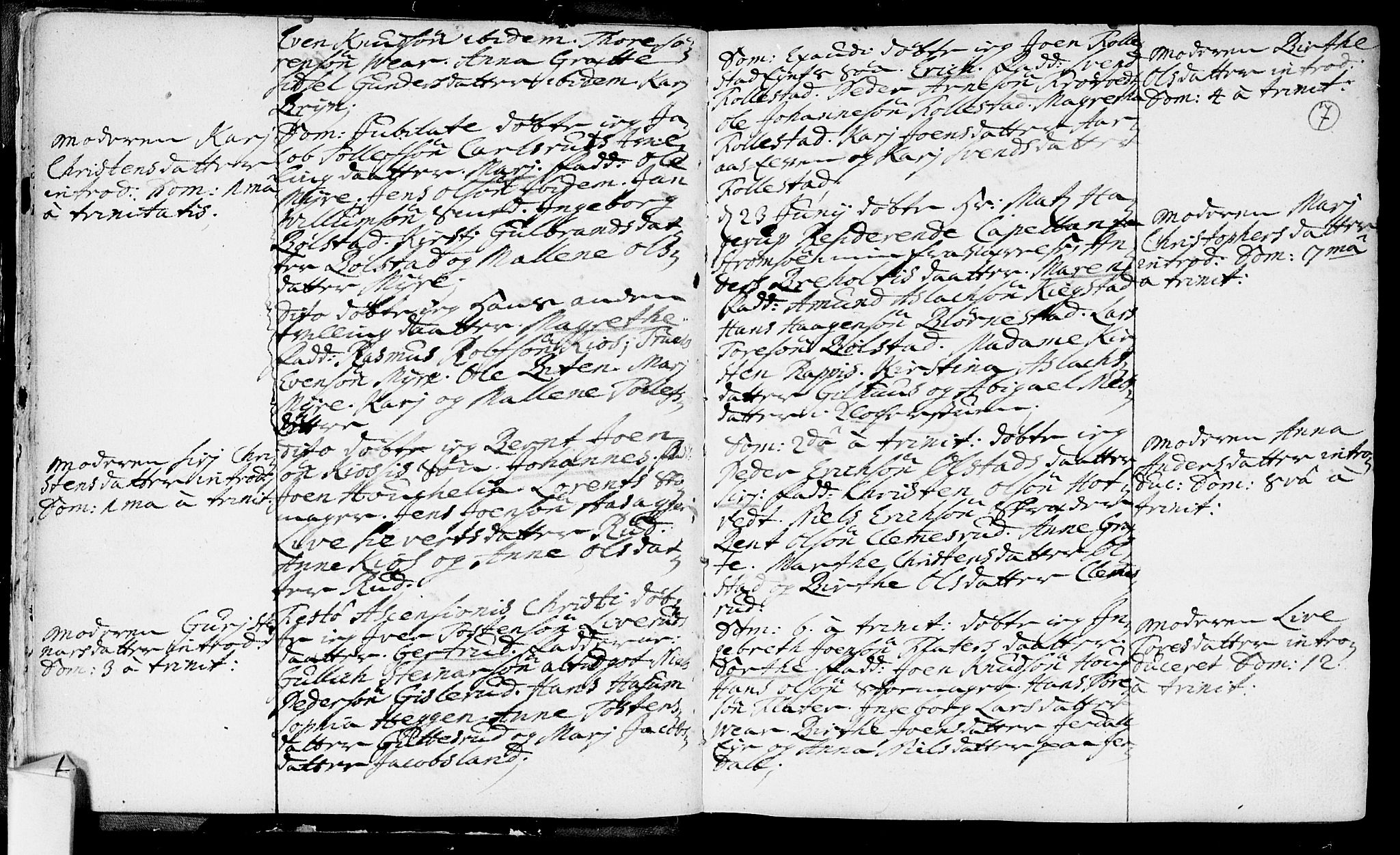 Røyken kirkebøker, SAKO/A-241/F/Fa/L0002: Ministerialbok nr. 2, 1731-1782, s. 7