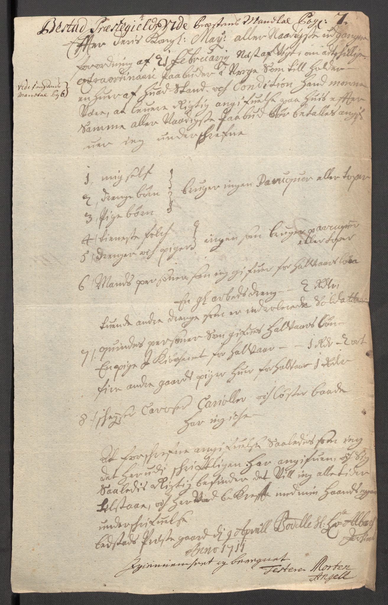 Rentekammeret inntil 1814, Reviderte regnskaper, Fogderegnskap, AV/RA-EA-4092/R63/L4319: Fogderegnskap Inderøy, 1711, s. 276