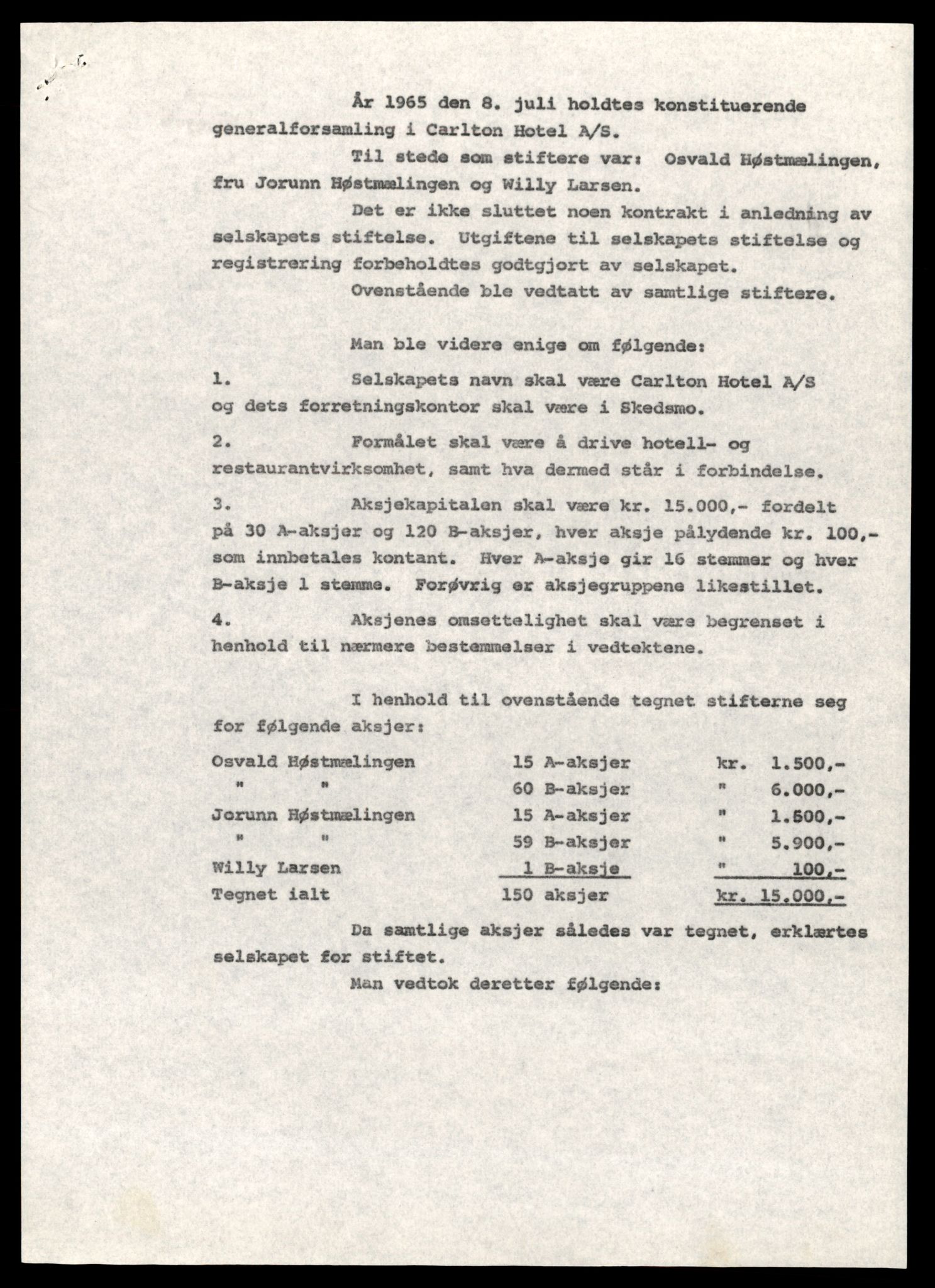 Nedre Romerike sorenskriveri, AV/SAT-A-10469/K/Ke/Ked/L0004: Enkeltmannsforetak, aksjeselskap og andelslag, C - Do, 1944-1989