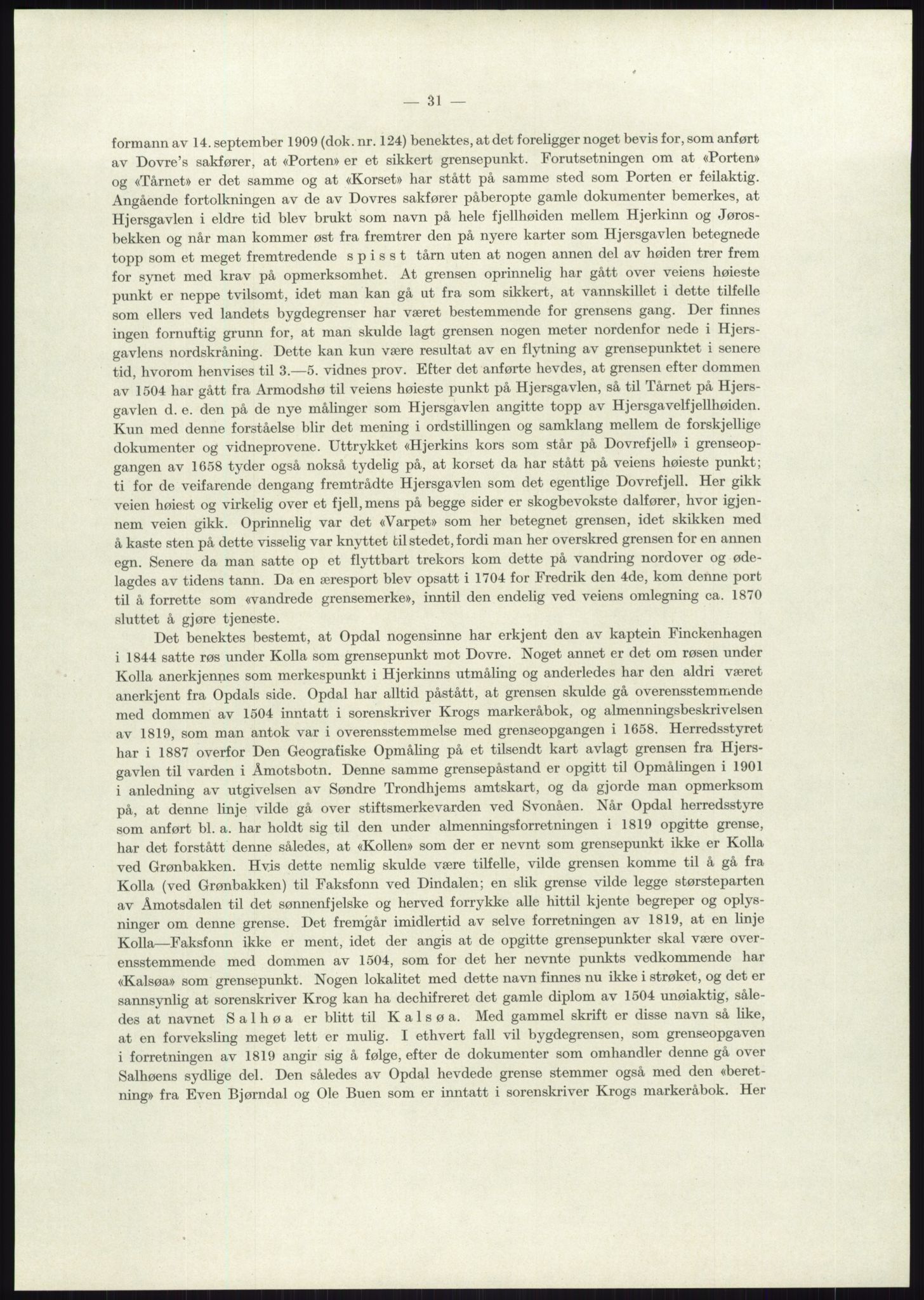 Høyfjellskommisjonen, AV/RA-S-1546/X/Xa/L0001: Nr. 1-33, 1909-1953, s. 3705