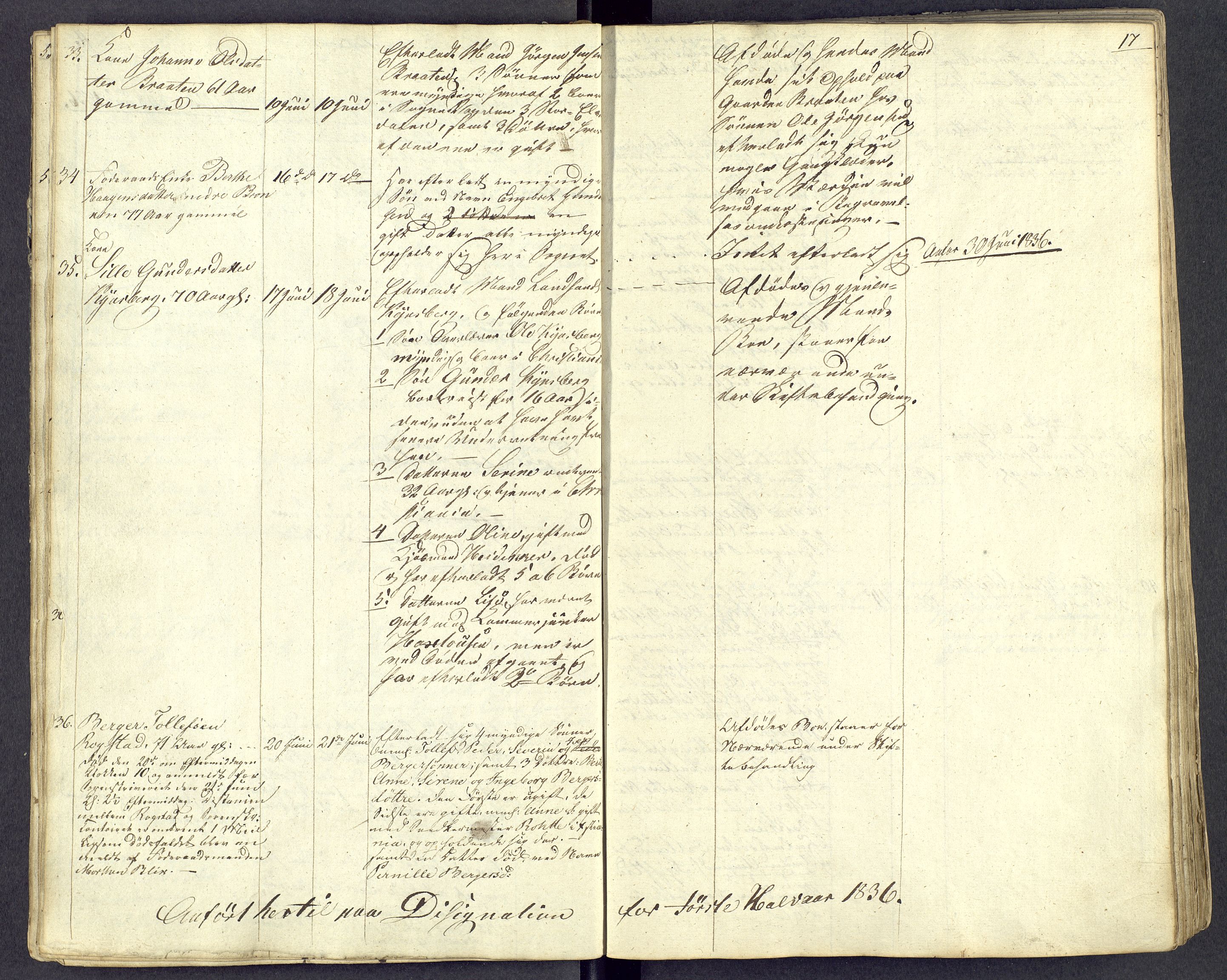 Østerdalen sorenskriveri, AV/SAH-TING-032/J/Jd/L0004: Dødsfallsjournal, 1834-1843, s. 17