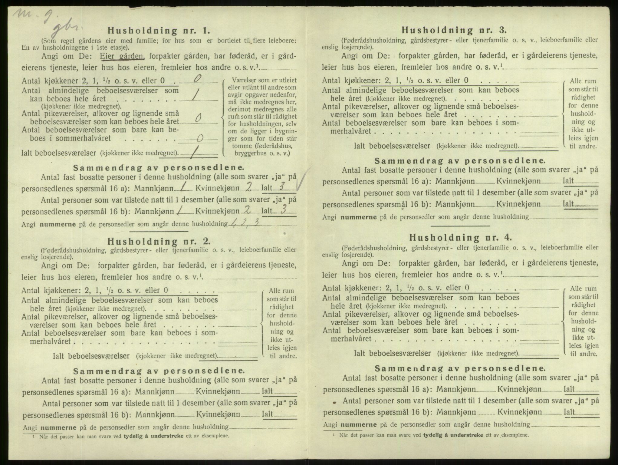 SAB, Folketelling 1920 for 1428 Askvoll herred, 1920, s. 462