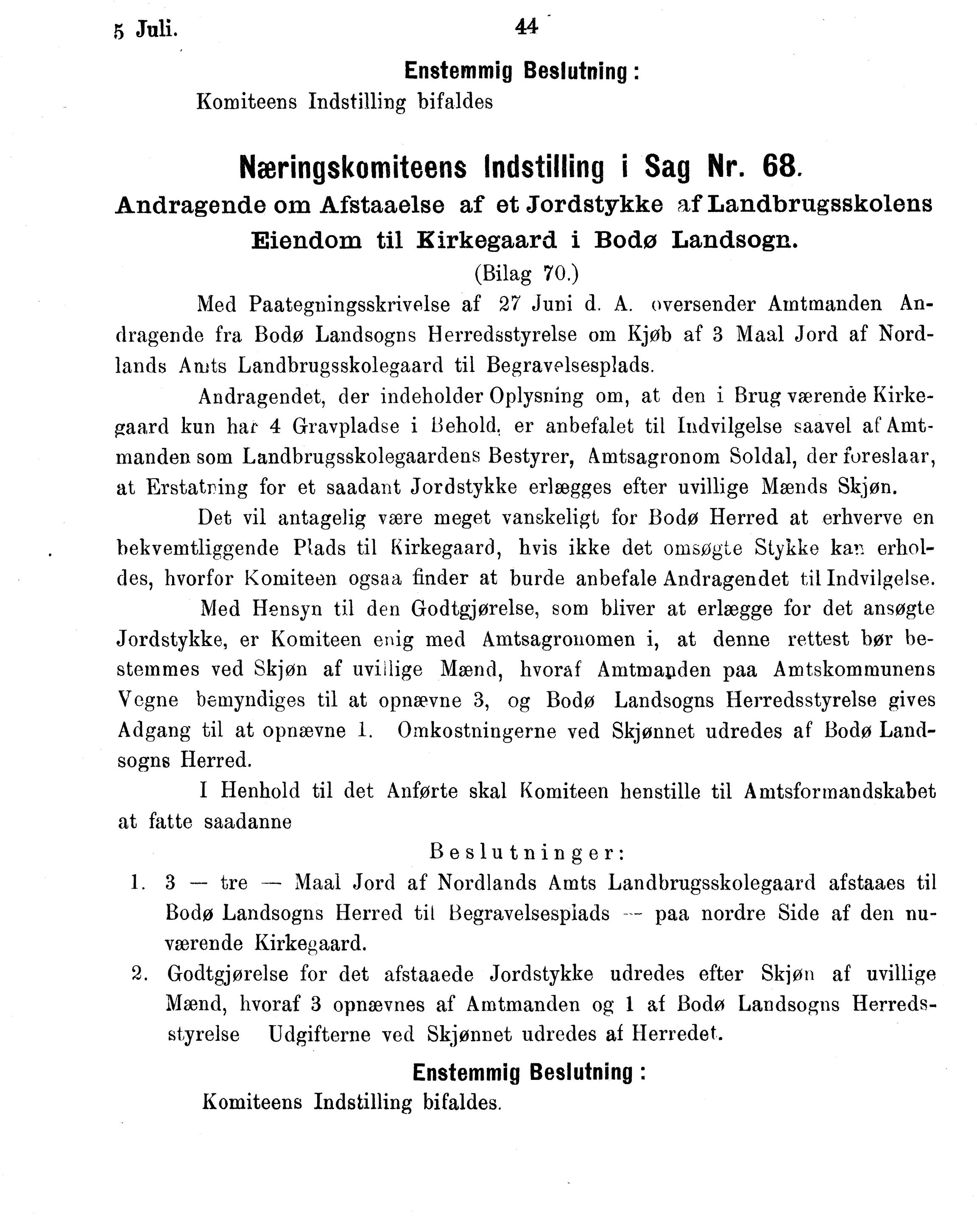 Nordland Fylkeskommune. Fylkestinget, AIN/NFK-17/176/A/Ac/L0016: Fylkestingsforhandlinger 1891-1893, 1891-1893