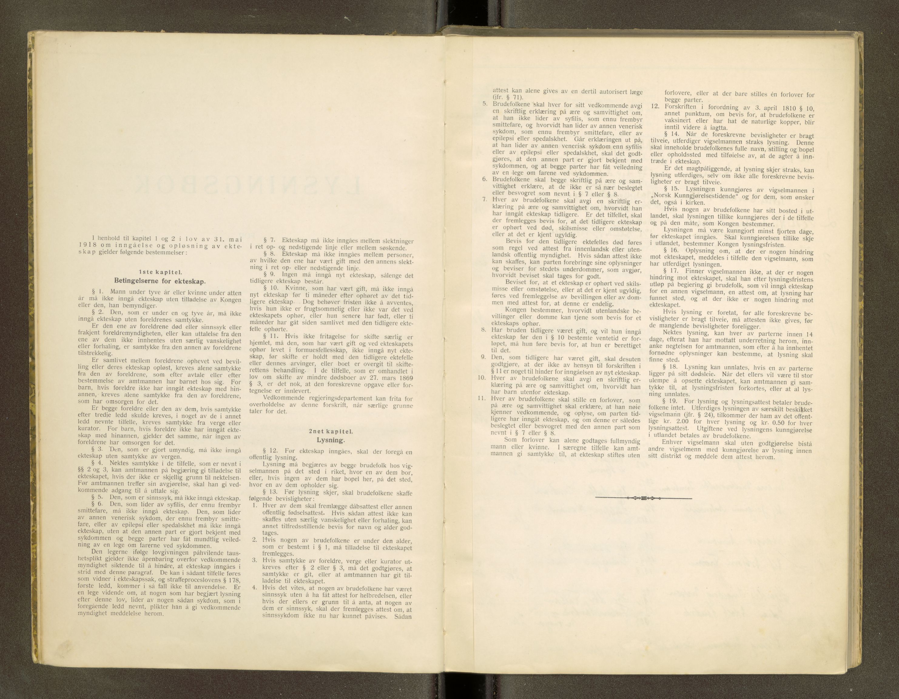 Hitra sorenskriveri, SAT/A-0018/6/6D/L0001: Lysingsbok, 1931-1958