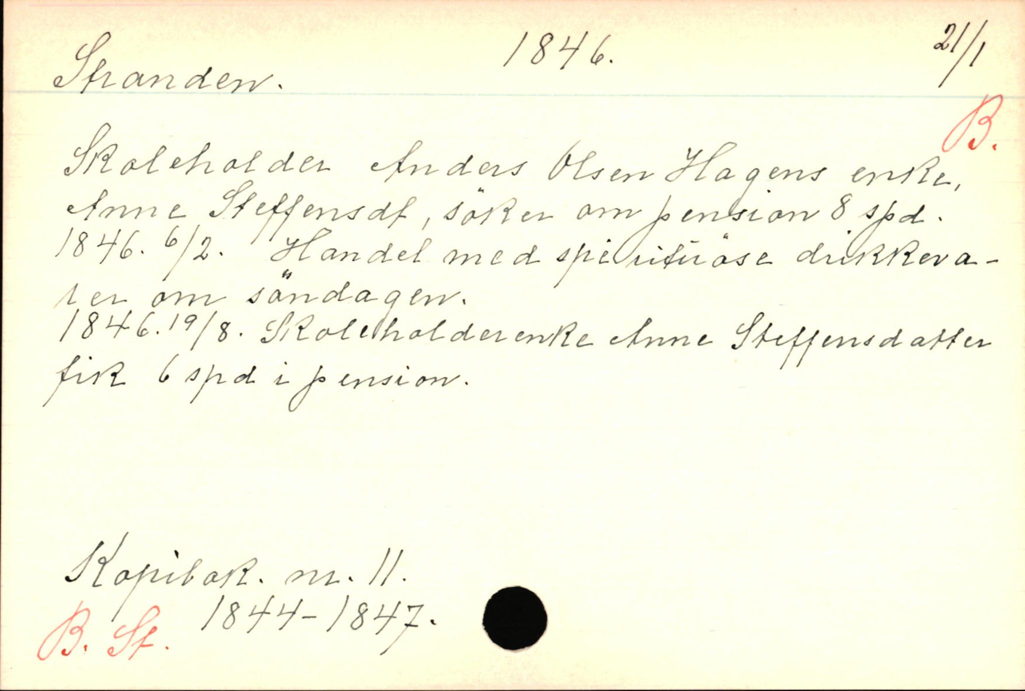 Haugen, Johannes - lærer, AV/SAB-SAB/PA-0036/01/L0001: Om klokkere og lærere, 1521-1904, s. 11059