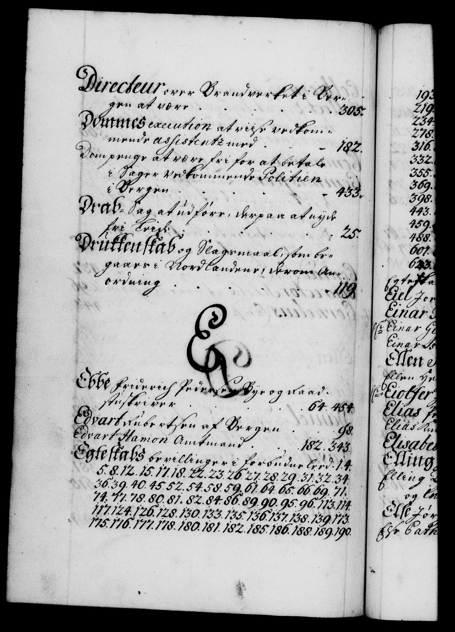 Danske Kanselli 1572-1799, AV/RA-EA-3023/F/Fc/Fca/Fcaa/L0019: Norske registre, 1704-1707