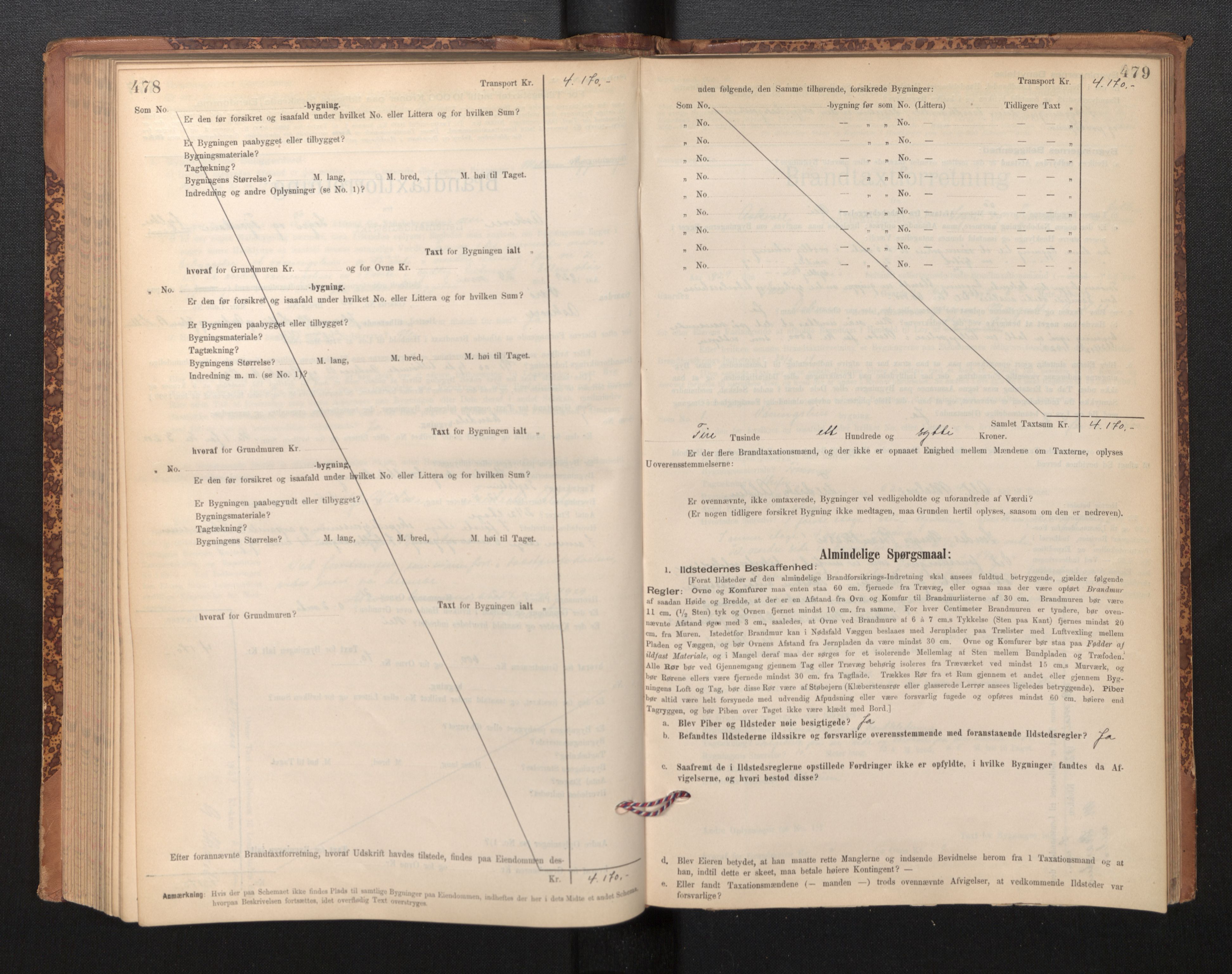 Lensmannen i Askvoll, AV/SAB-A-26301/0012/L0004: Branntakstprotokoll, skjematakst og liste over branntakstmenn, 1895-1932, s. 478-479