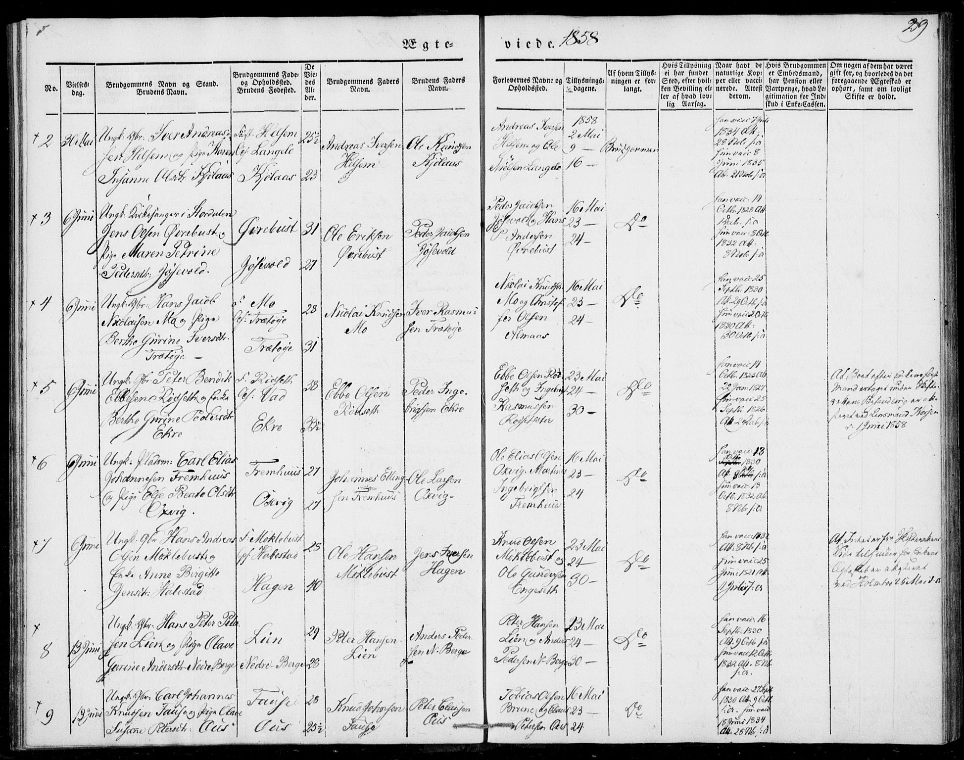 Ministerialprotokoller, klokkerbøker og fødselsregistre - Møre og Romsdal, AV/SAT-A-1454/520/L0276: Ministerialbok nr. 520A06, 1844-1881, s. 29