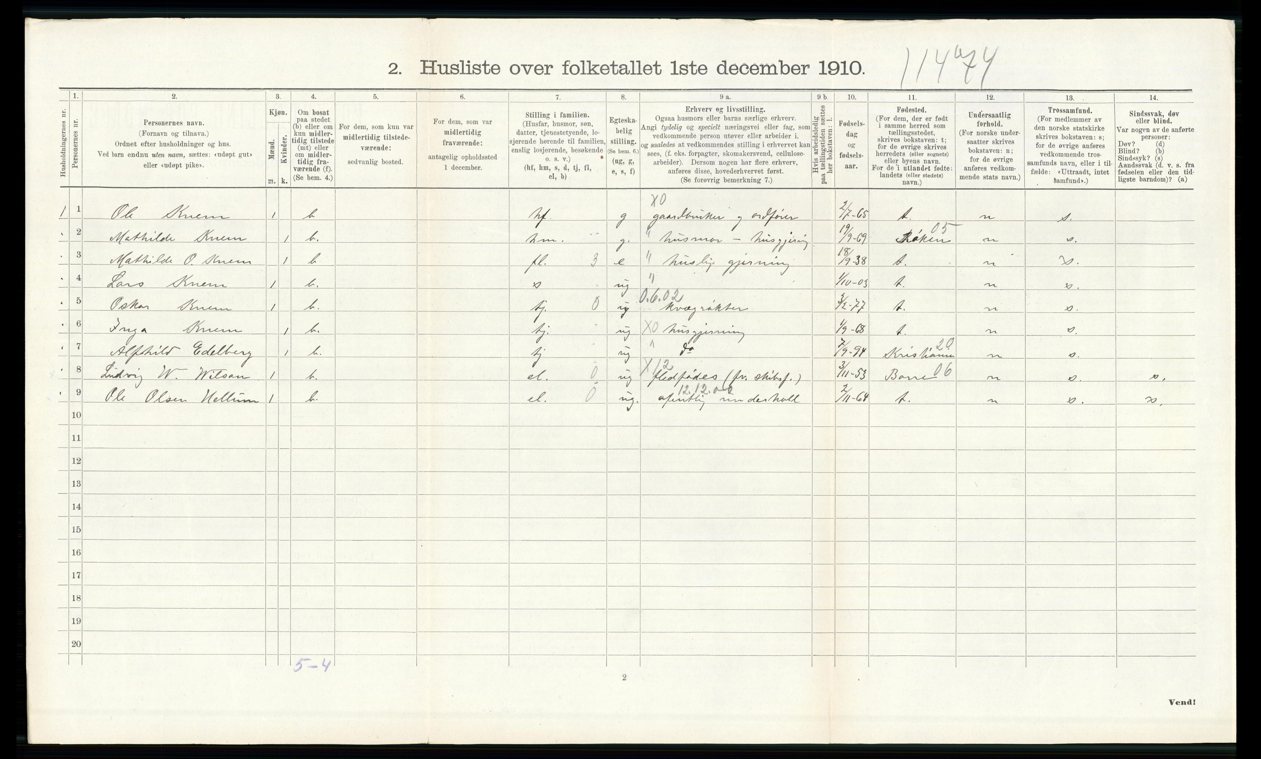 RA, Folketelling 1910 for 0711 Strømm herred, 1910, s. 225