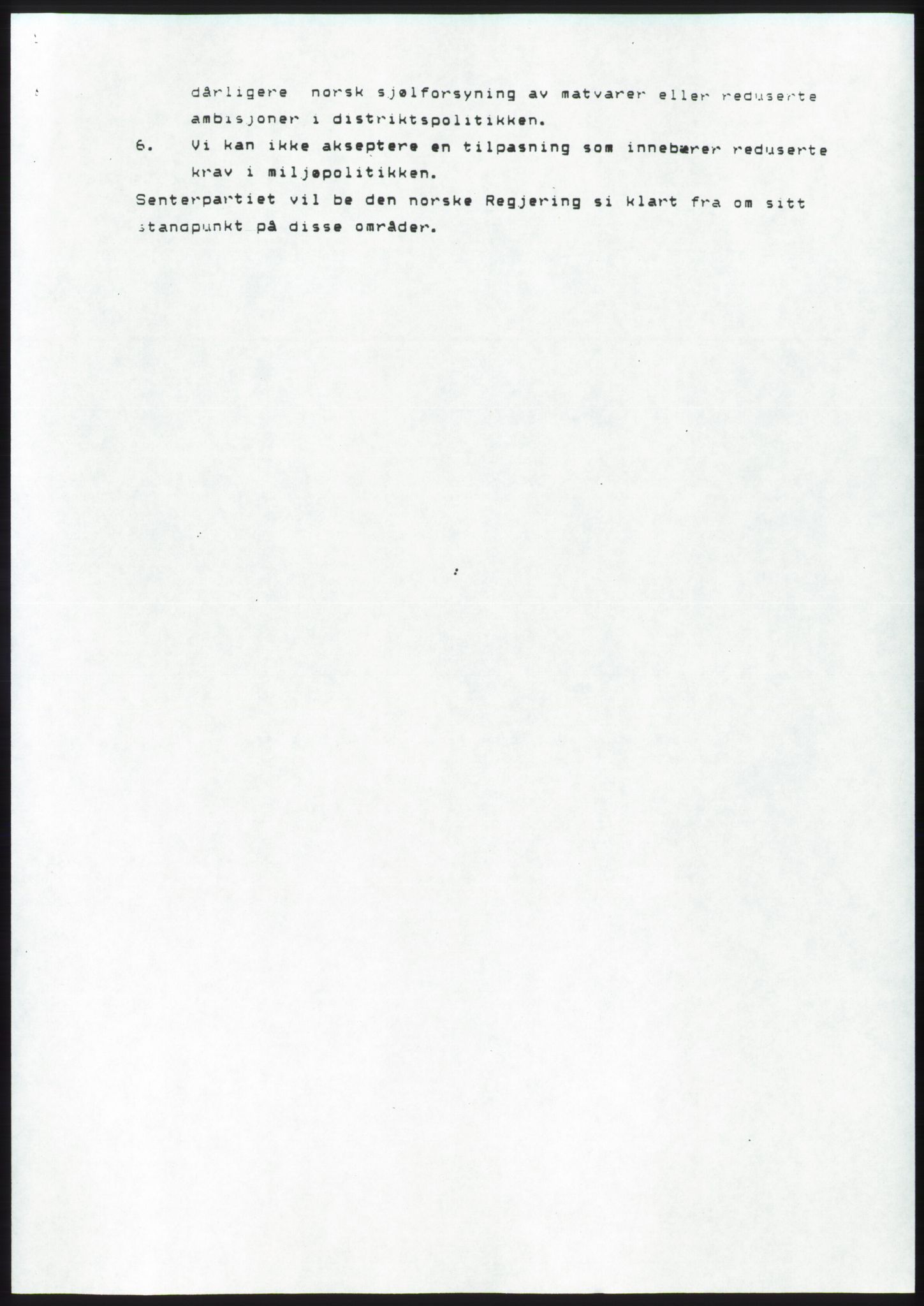 Forhandlingsmøtene 1989 mellom Høyre, KrF og Senterpartiet om dannelse av regjering, AV/RA-PA-0697/A/L0001: Forhandlingsprotokoll med vedlegg, 1989, s. 35