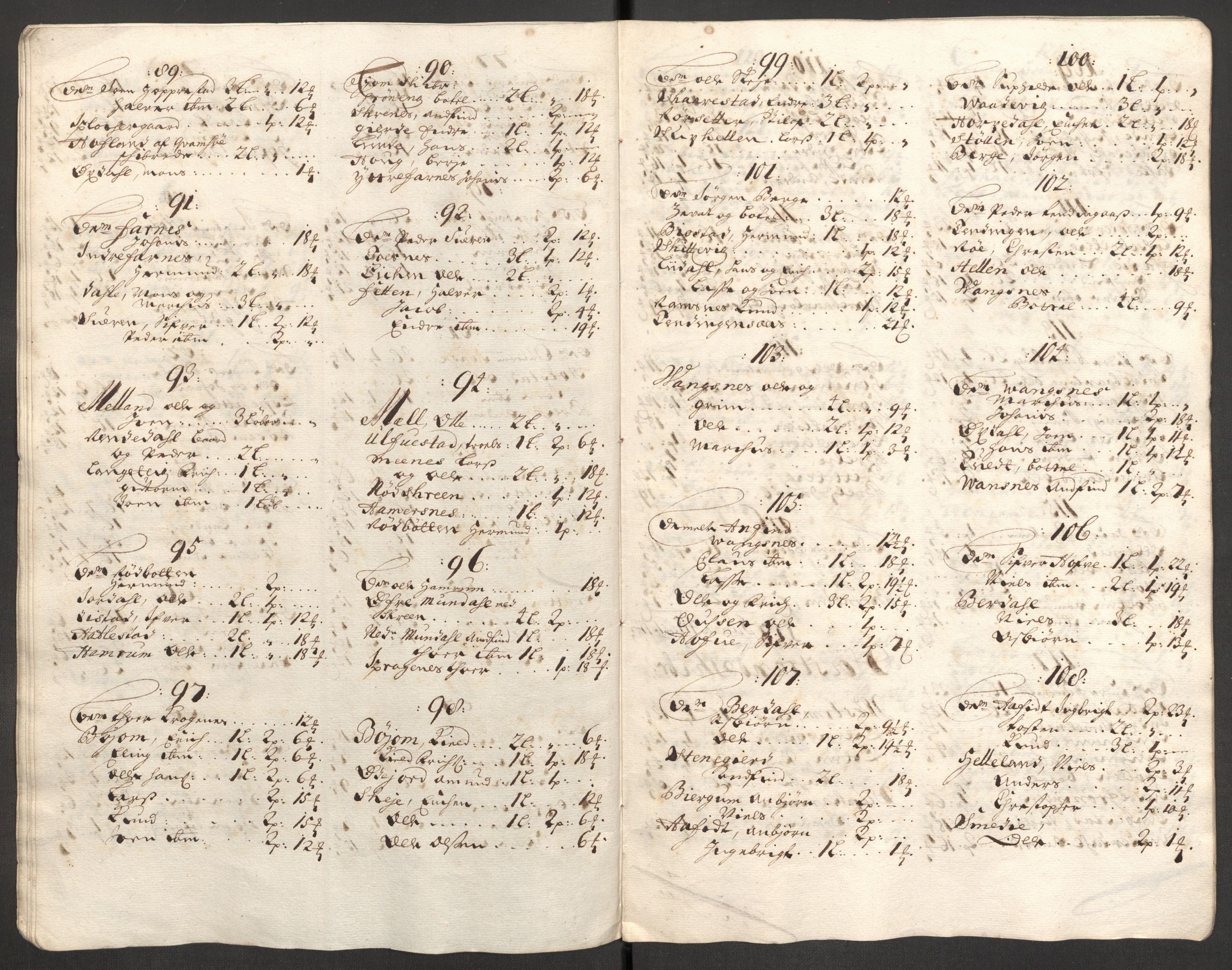 Rentekammeret inntil 1814, Reviderte regnskaper, Fogderegnskap, RA/EA-4092/R52/L3314: Fogderegnskap Sogn, 1705-1707, s. 336